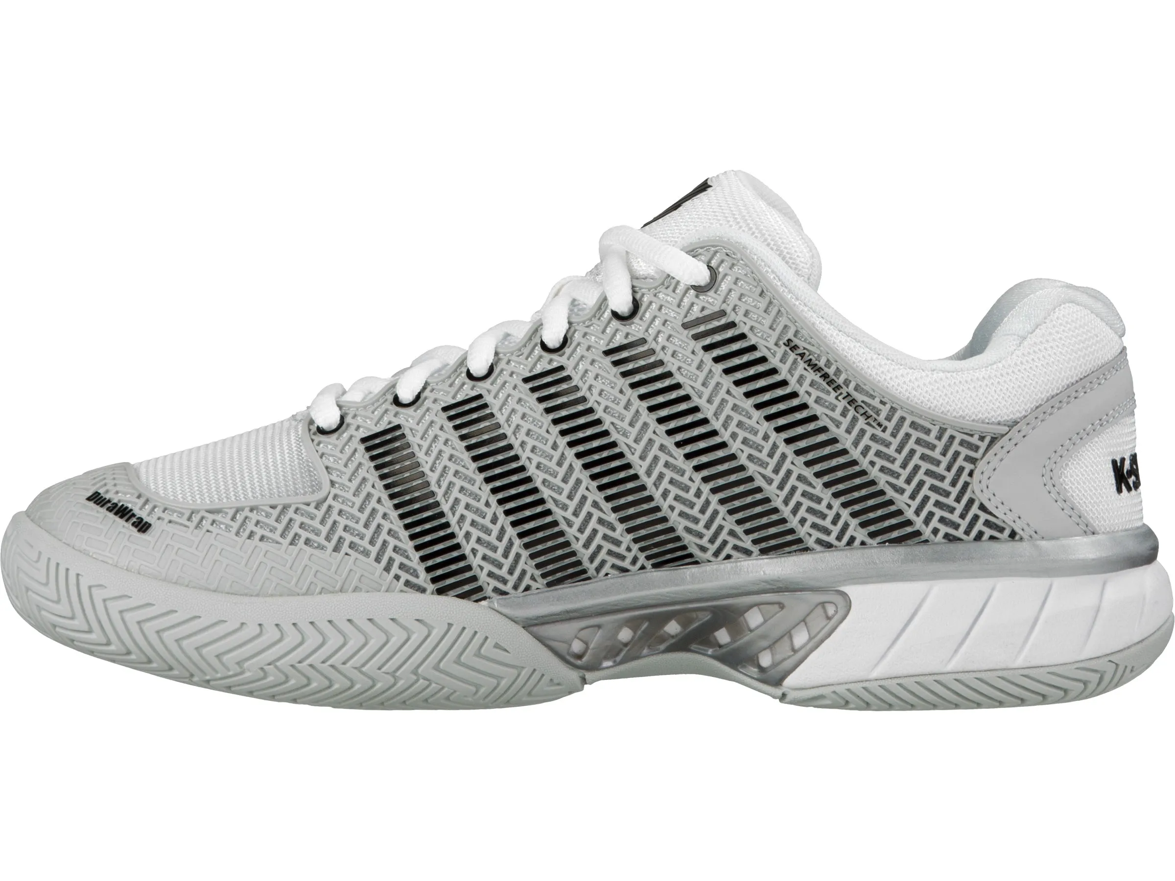 03377-080-M | MENS HYPERCOURT EXPRESS | GLACIER GRAY/WHITE/SILVER Sturdy Build Wool Warm