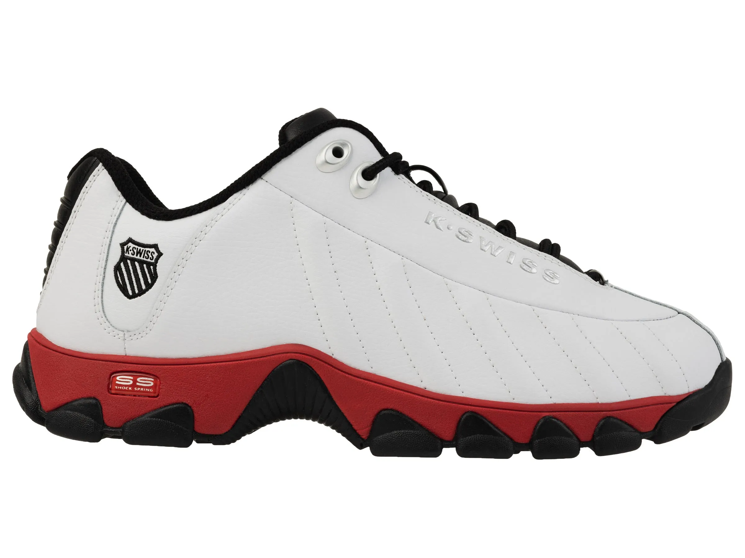 03426-144-XW | ST329 CMF | WHITE/RED/BLACK Shock Absorbing Seamless Fit Running Errands