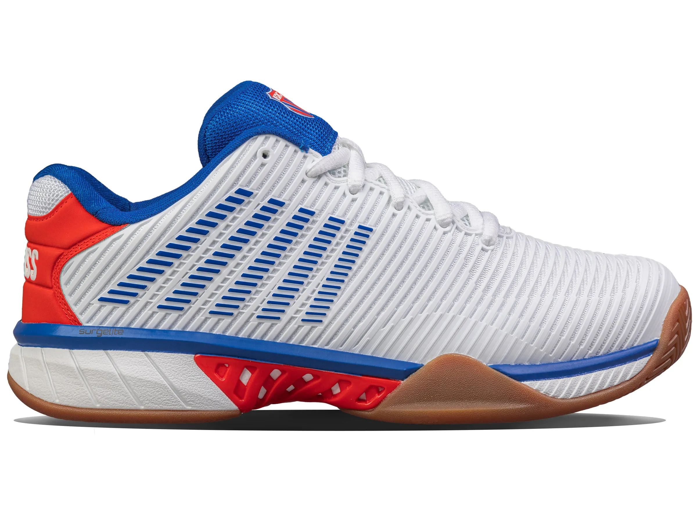 04397-953-M | HYPERCOURT EXPRESS 2 INDOOR | WHITE/RED Joy Step