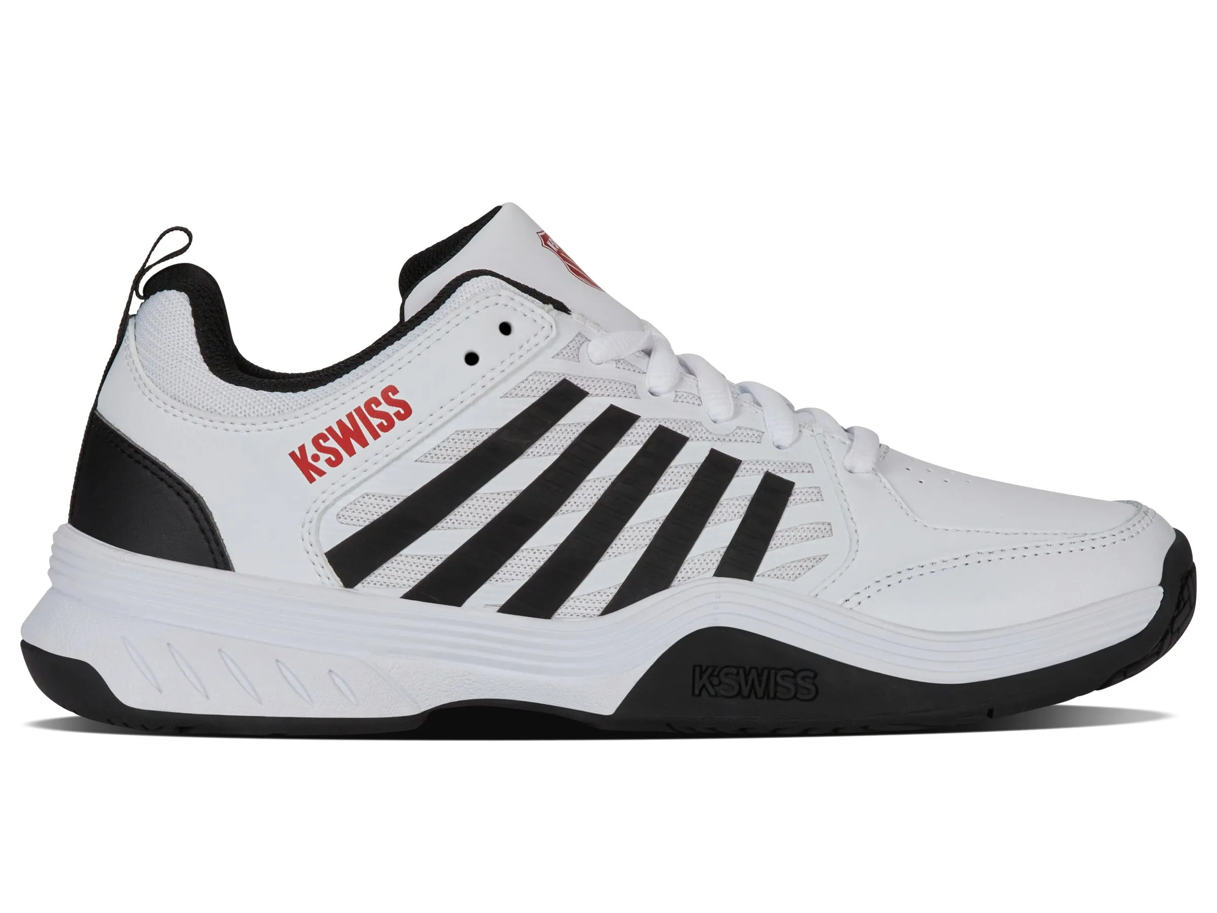 04428-140-M | COURT EXPRESS 2 | WHITE/BLACK/MARS RED photo shoot Toe box