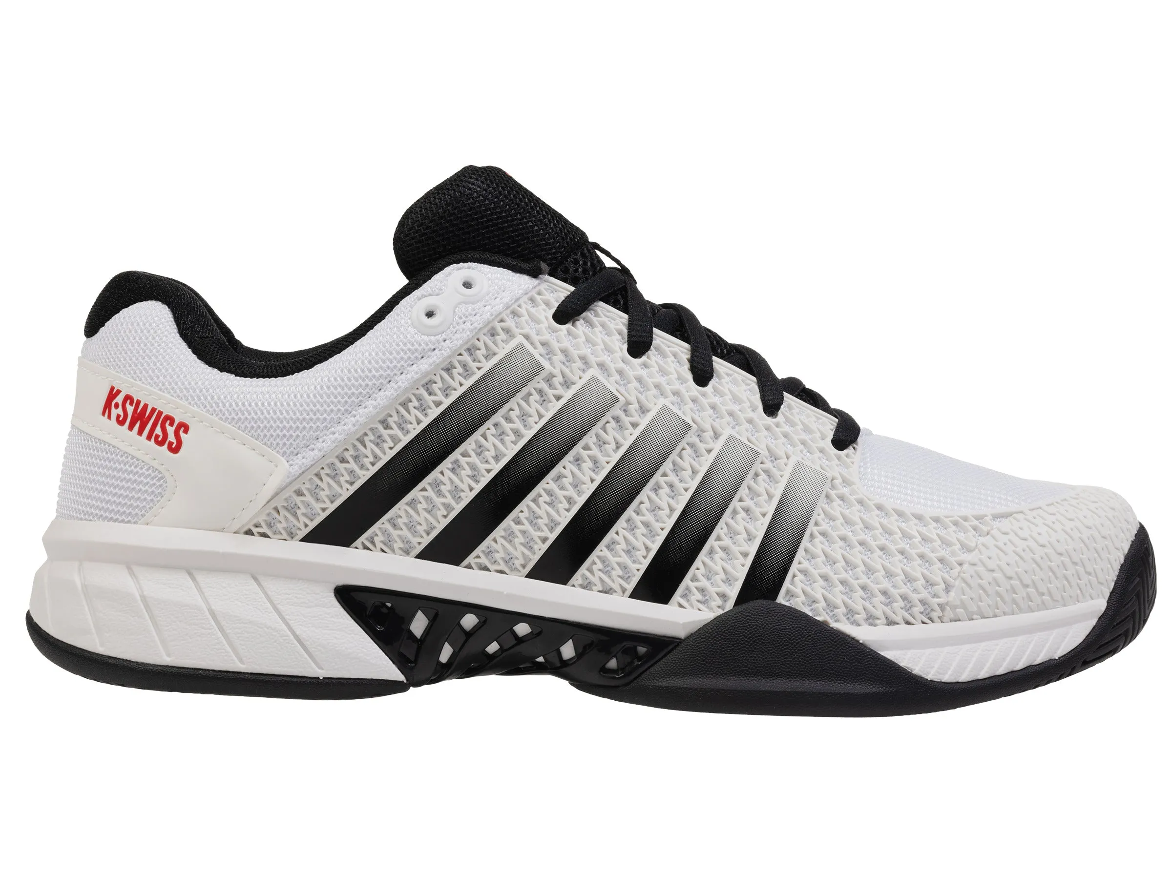06563-955-M | EXPRESS LIGHT PICKLEBALL | WHITE/BLACK/HIGH RISK RED Street Cool White Clean