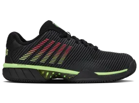06614-034-M | HYPERCOURT EXPRESS 2 CLAY | BLACK/SOFT NEON GREEN/NEON LAVA Pond Walk