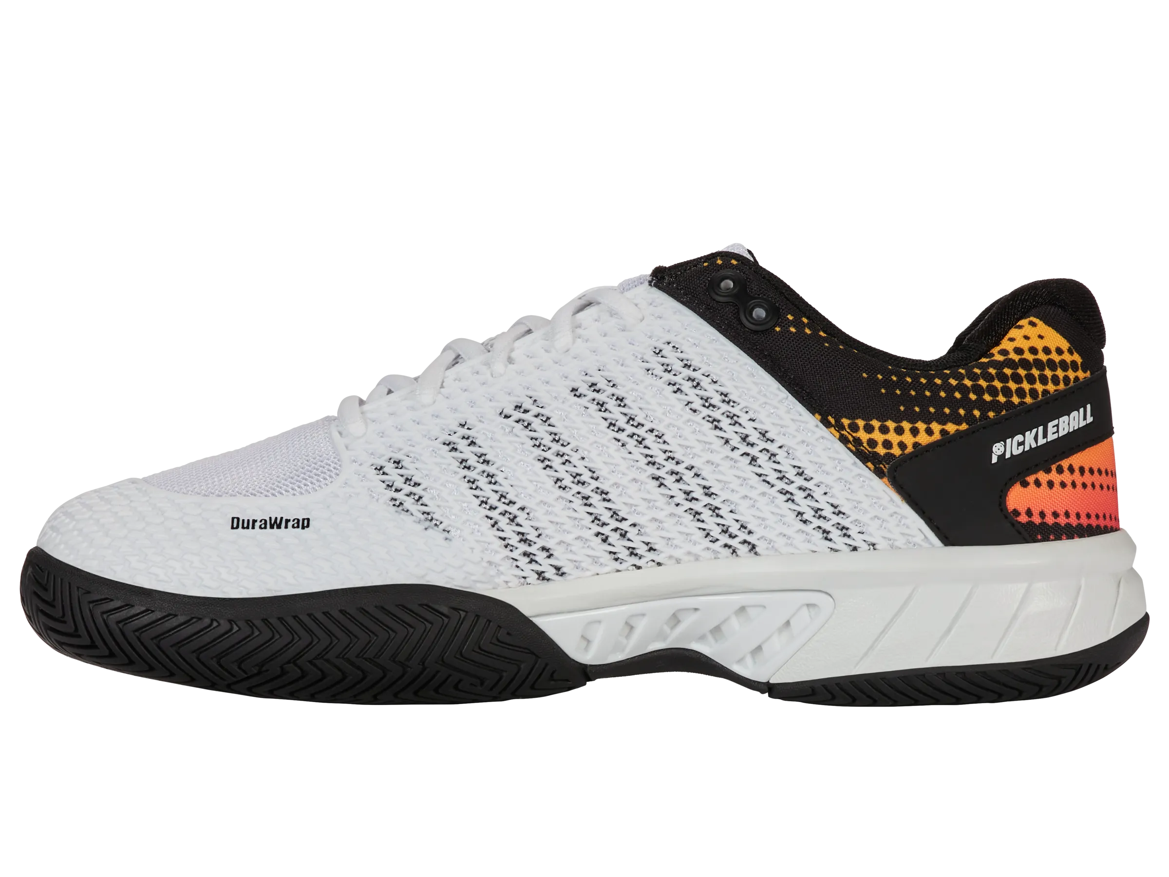 07291-138-W | EXPRESS LIGHT PICKLEBALL-2E | WHITE/DAFFODIL Performance Skin Fresh