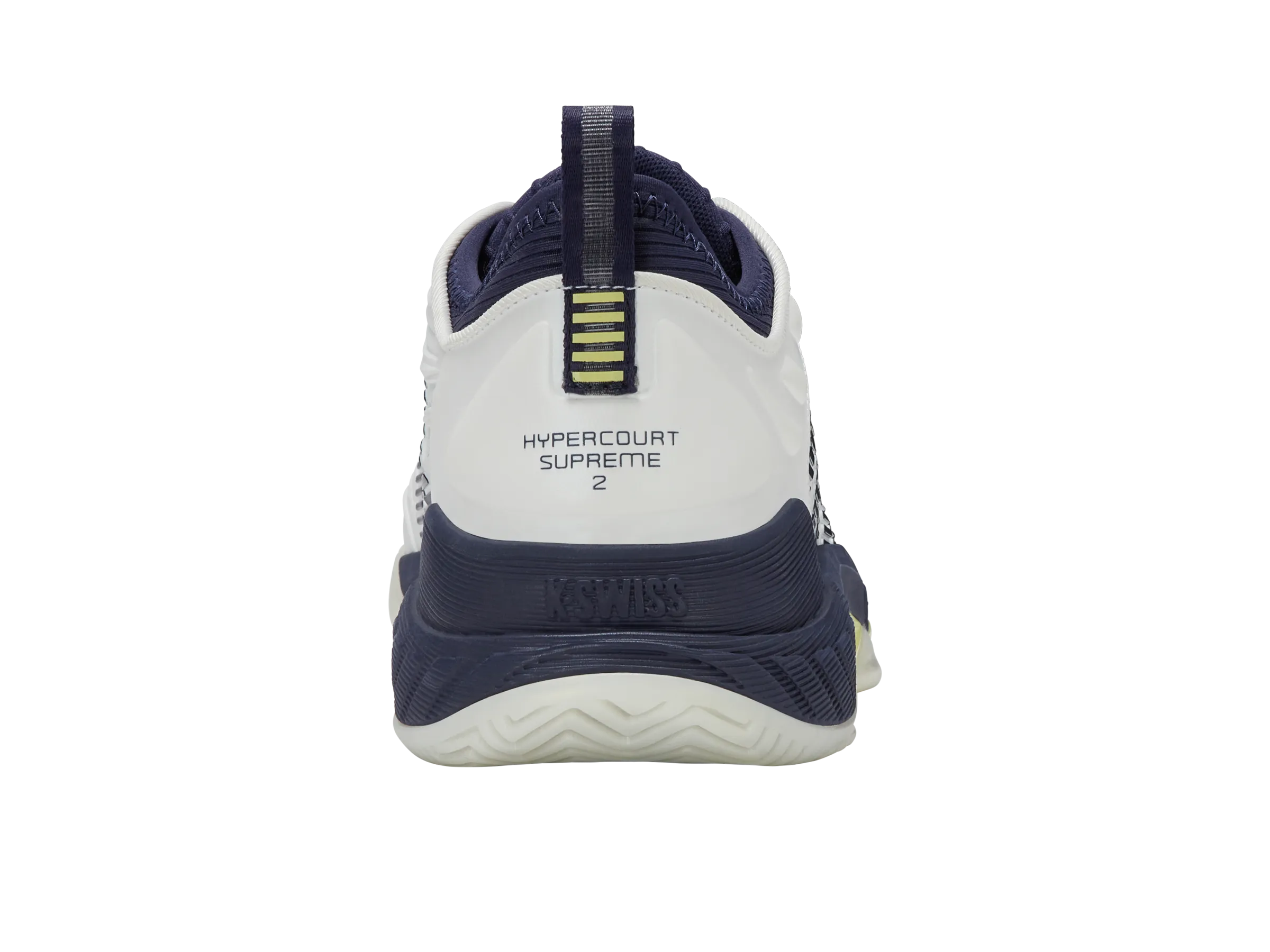 Lace Tie 09071-171-M | HYPERCOURT SUPREME 2 | BLANC DE BLANC/NAVAL ACADEMY/LUMINARY GREEN