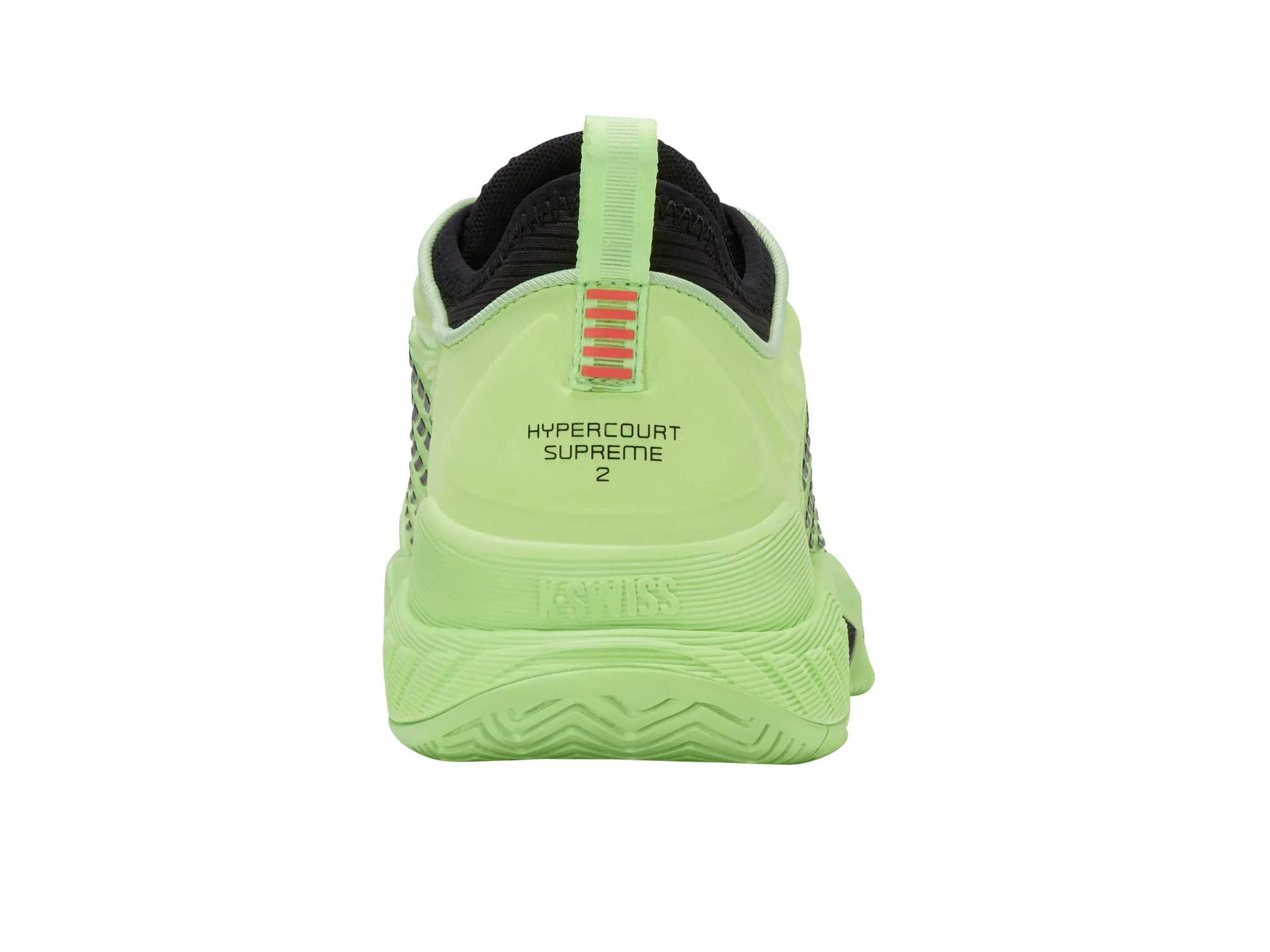 09071-306-M | HYPERCOURT SUPREME 2 | SOFT NEON GREEN/BLACK/NEON LAVA synthetic leather