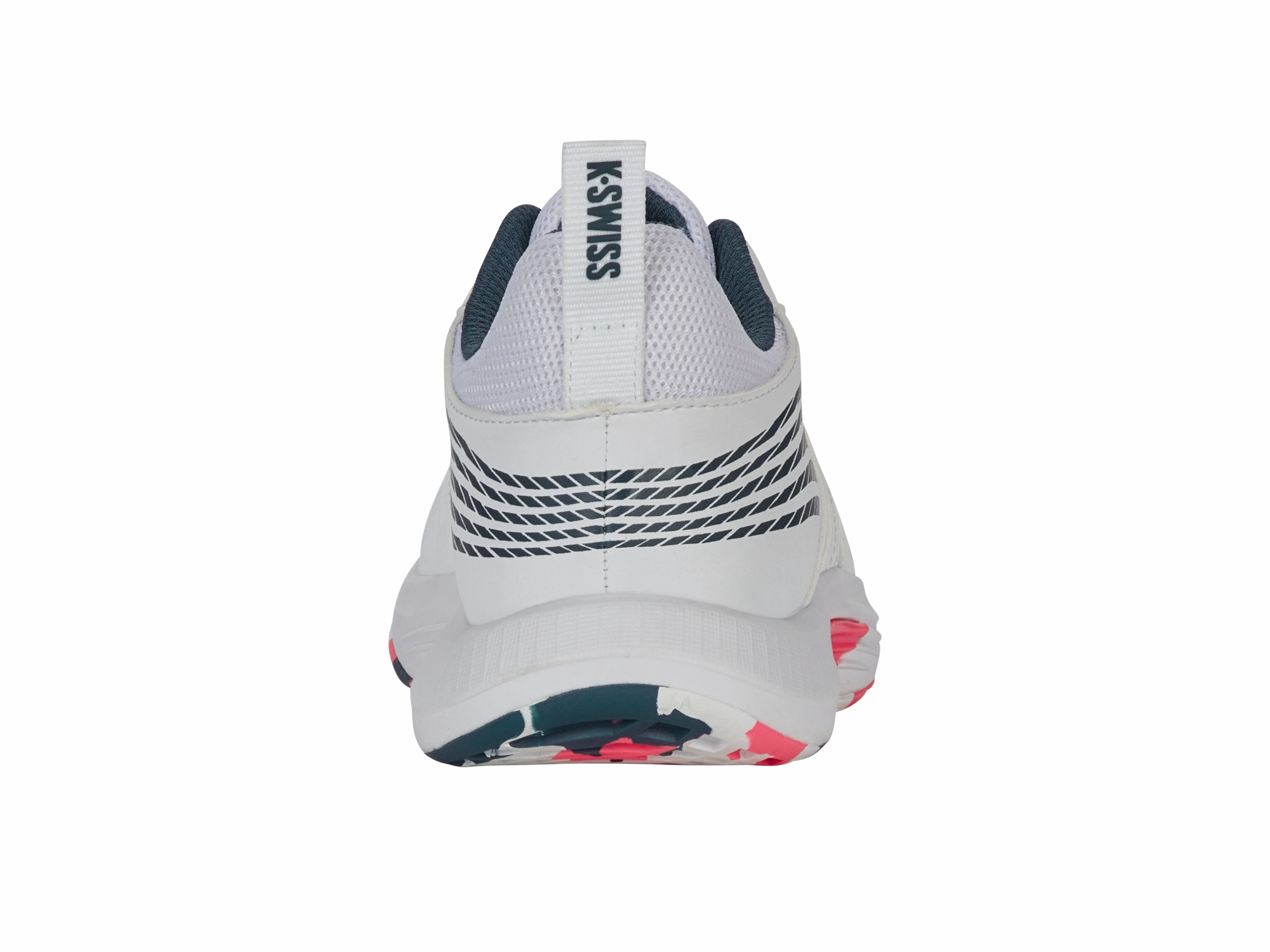 87392-129-M | SPEEDTRAC | WHITE/STARGAZER/NEON BLAZE Comfort toe