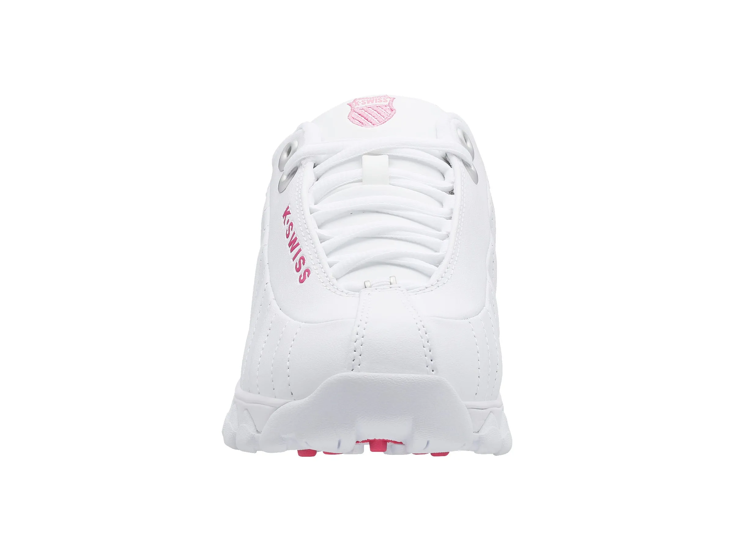 93426-156-W | ST329 CMF | WHITE/SHOCKING PINK Dinner Look Multi Directional Tread Pattern