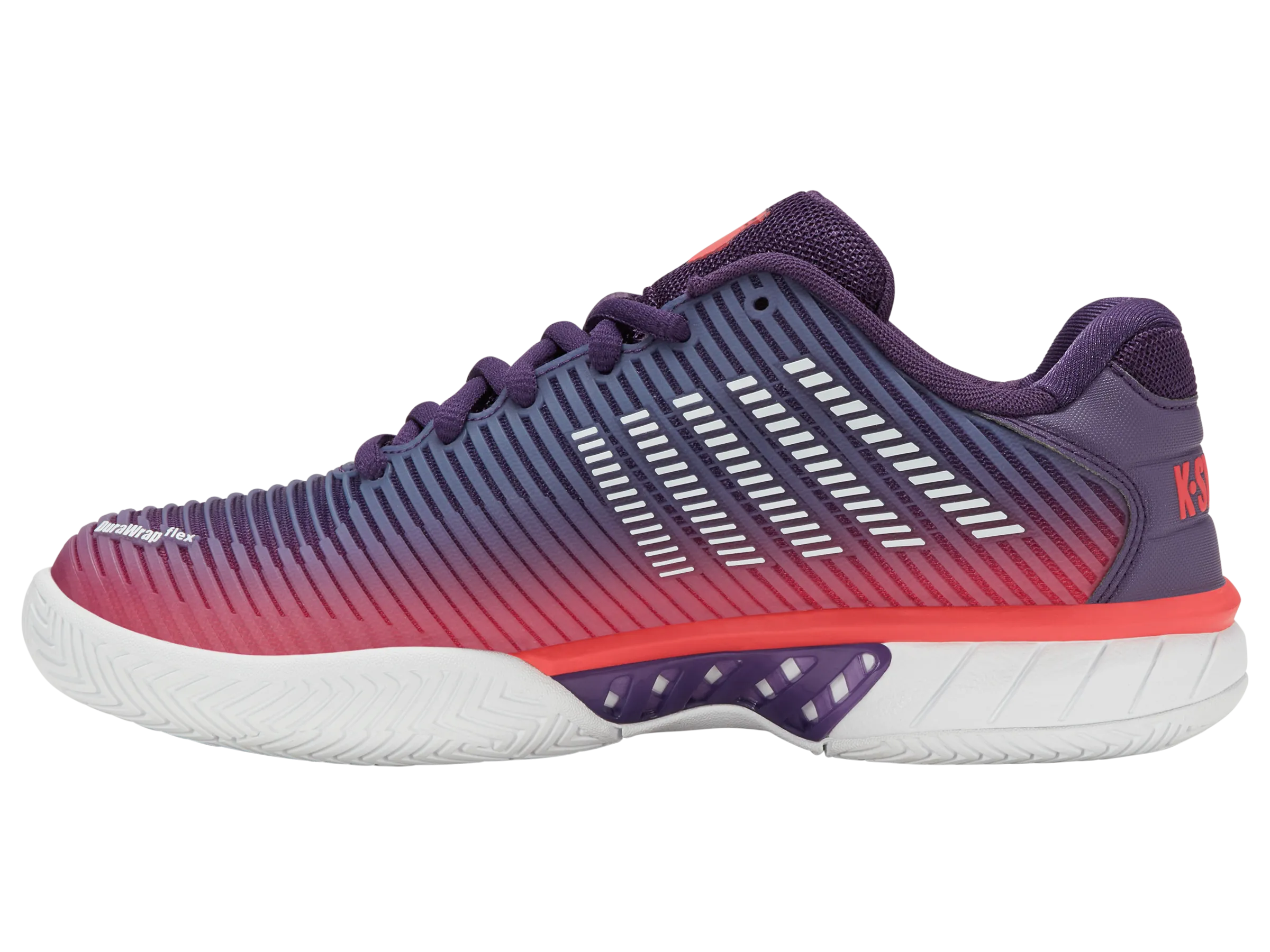 Cactus Cool 96613-593-M | HYPERCOURT EXPRESS 2 | PURPLE PLUMERIA/WHITE/HOT CORAL