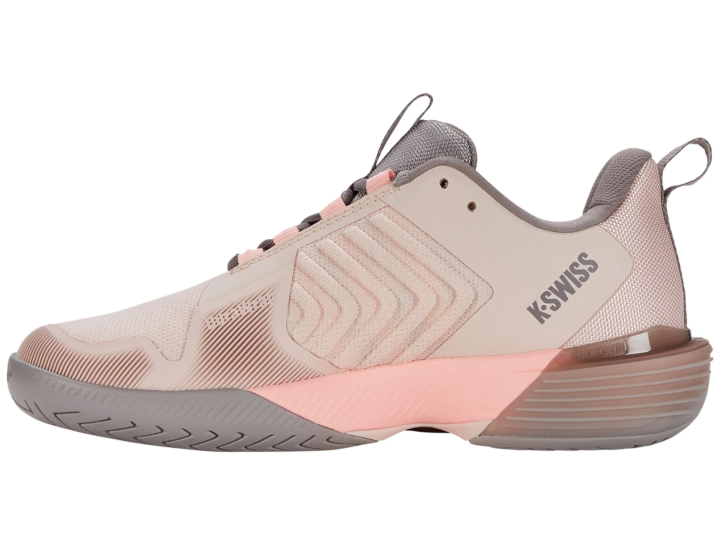 96988-651-M | ULTRASHOT 3 | MORGANITE/SATELLITE/PALE NEON CORAL velcro