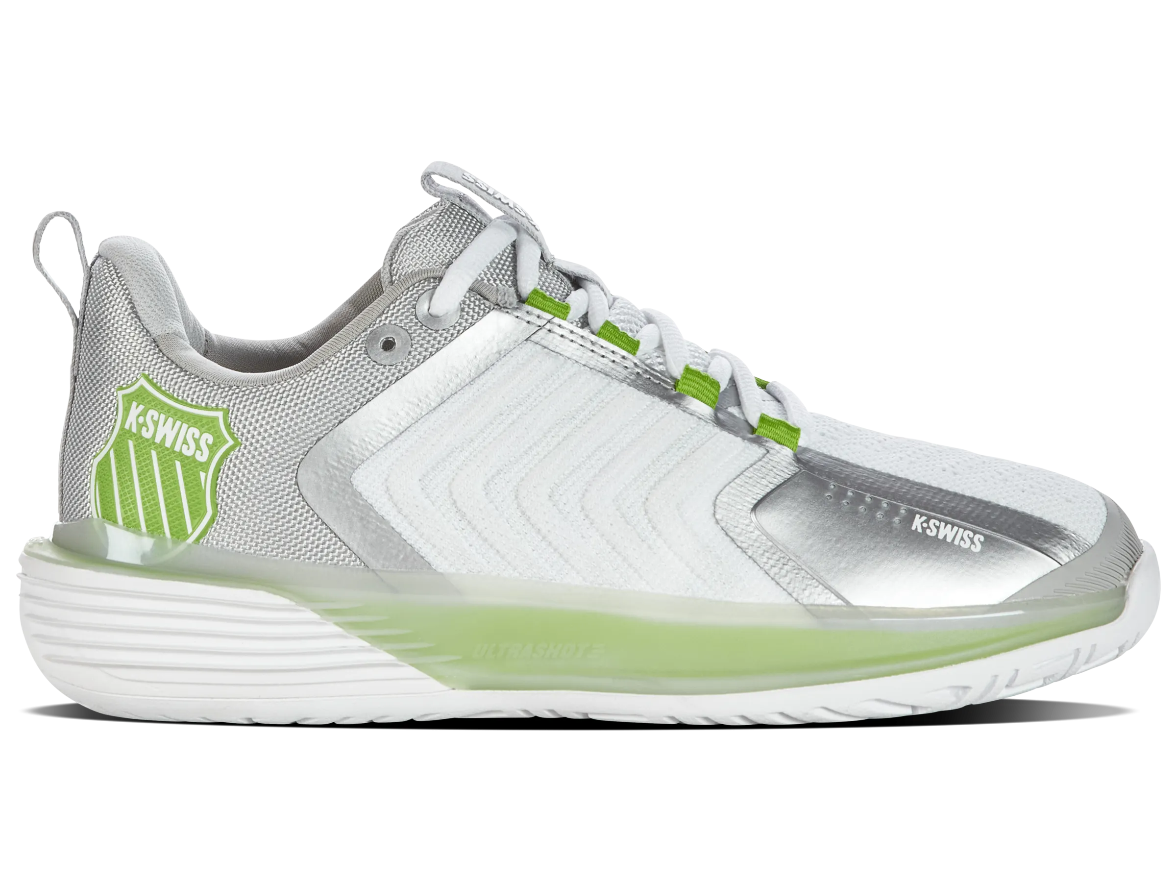 City Pace Velvet Soft 96988-956-M | ULTRASHOT 3 | WHITE/GRAY VIOLET/LIME GREEN