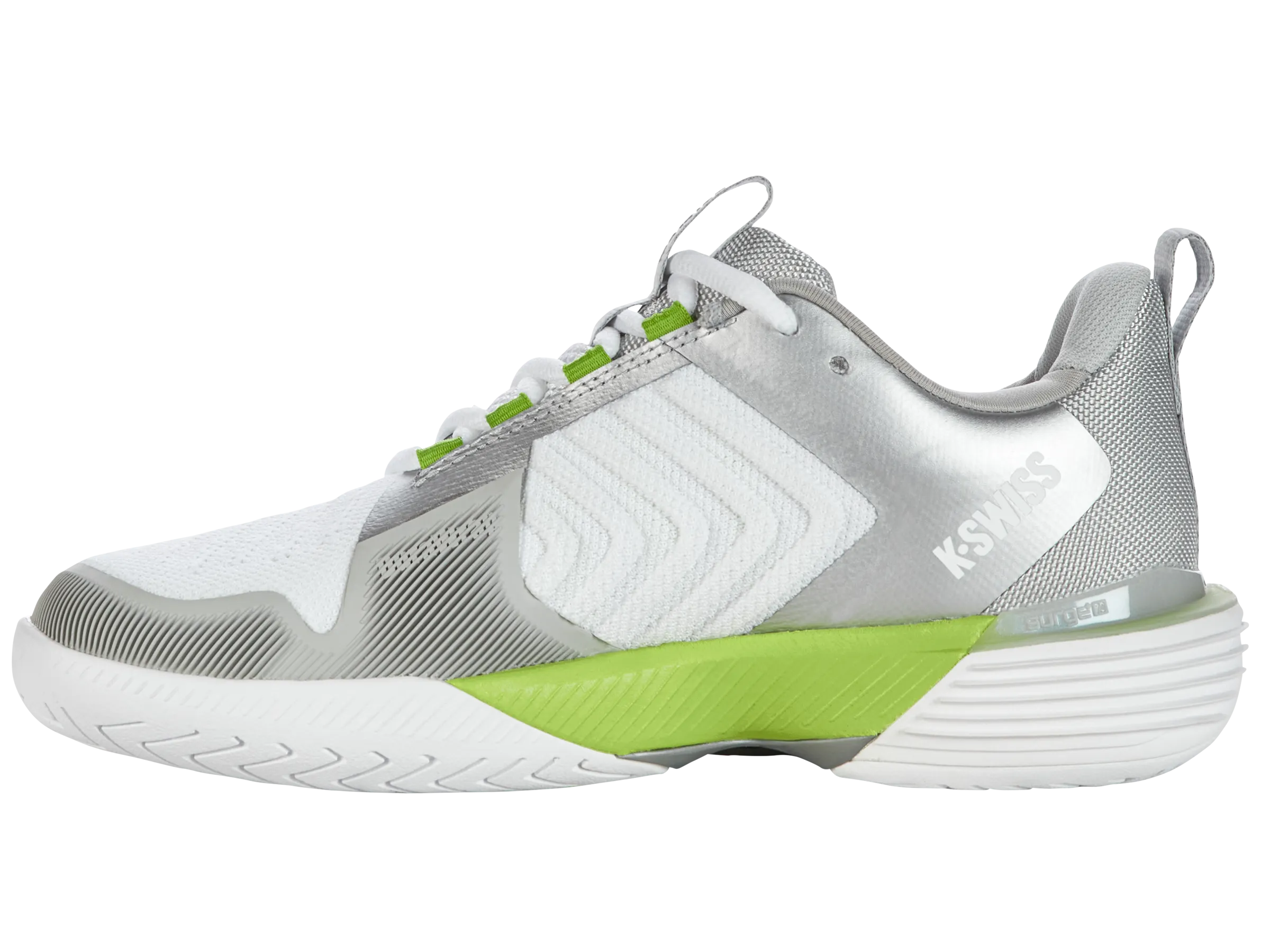 Trend Hot Sole Soft 96988-956-M | ULTRASHOT 3 | WHITE/GRAY VIOLET/LIME GREEN