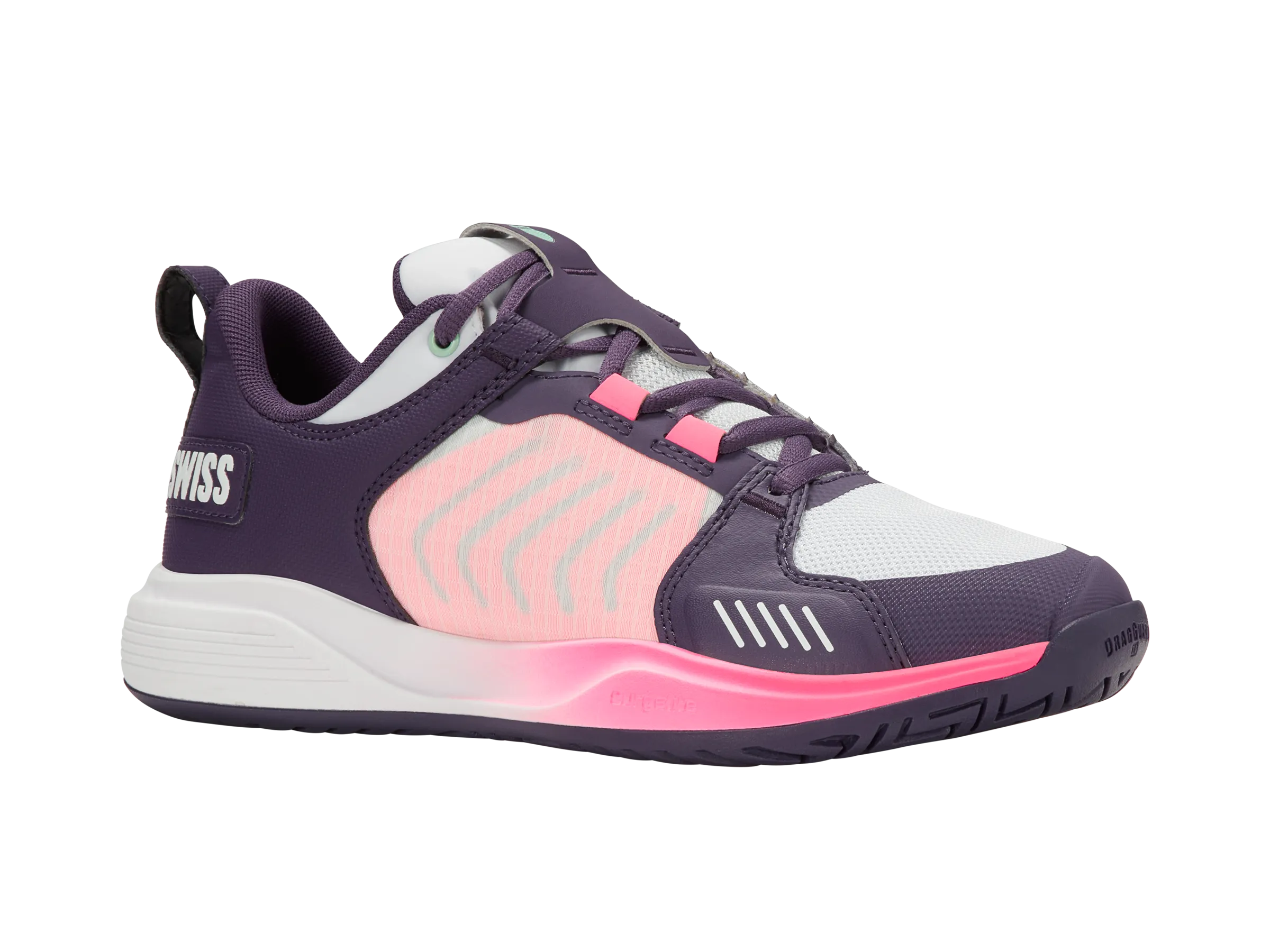 Mom Fit 97395-593-M | ULTRASHOT TEAM | PURPLE PLUMERIA/WHITE/NEON PASTEL PINK