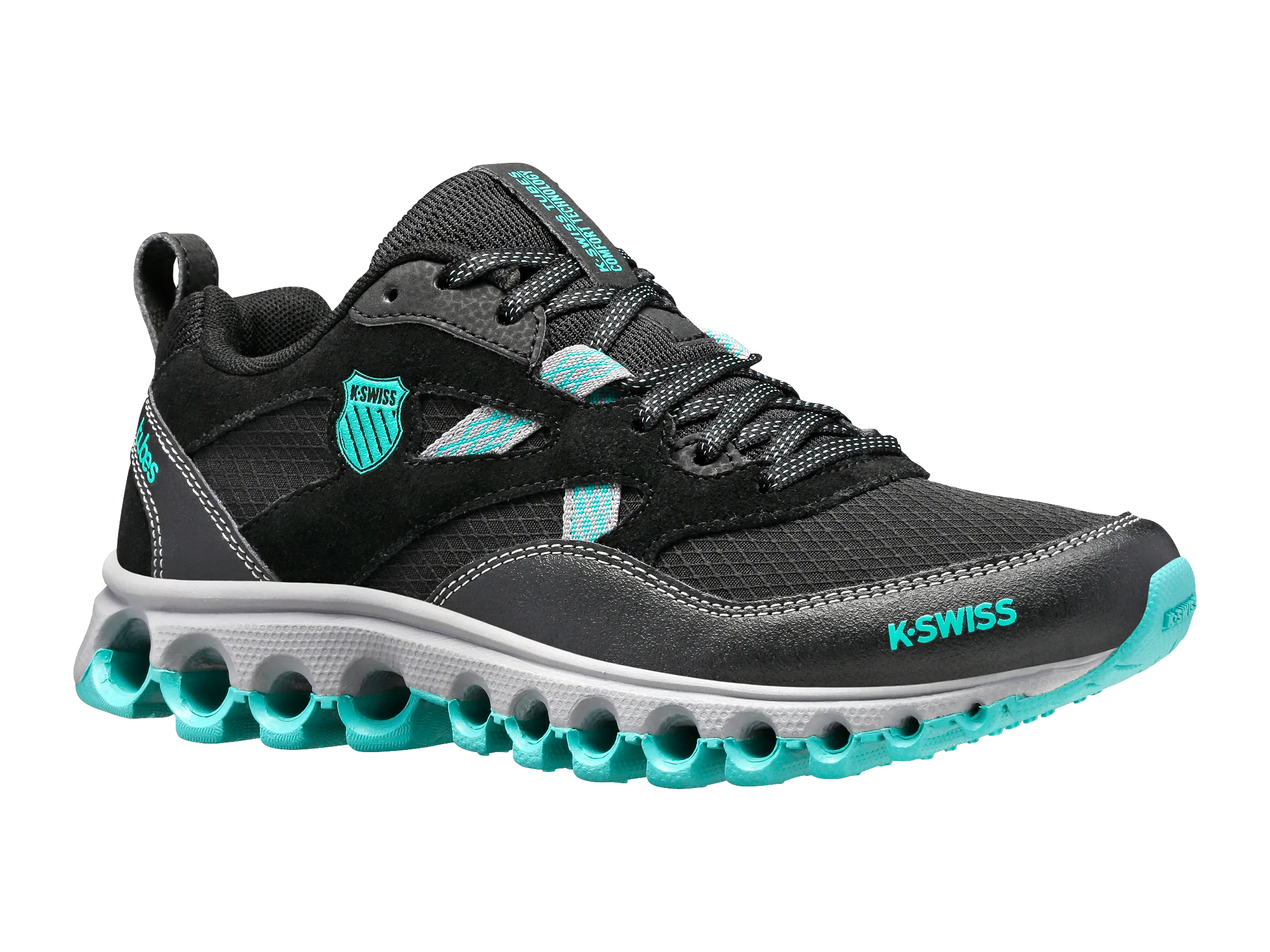 Swift Glide Fitness 97437-087-W | TUBES TRAIL 200 | BLACK/BLUE TURQUOISE/ALLOY