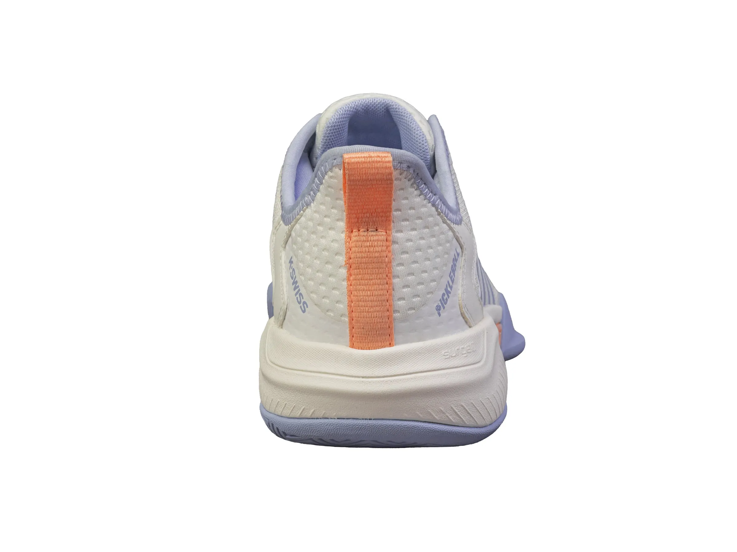 Red Glow Wide Toe Box Option 97916-956-M | PICKLEBALL SUPREME | WHITE/HEATHER/PEACH FUZZ