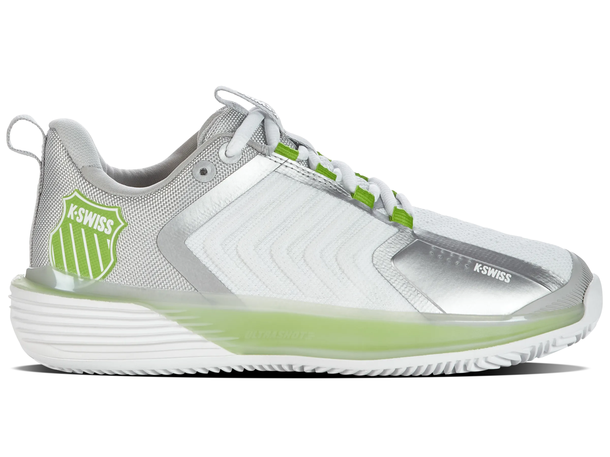 98415-956-M | ULTRASHOT 3 HB | WHITE/GRAY VIOLET/LIME GREEN Summer Base