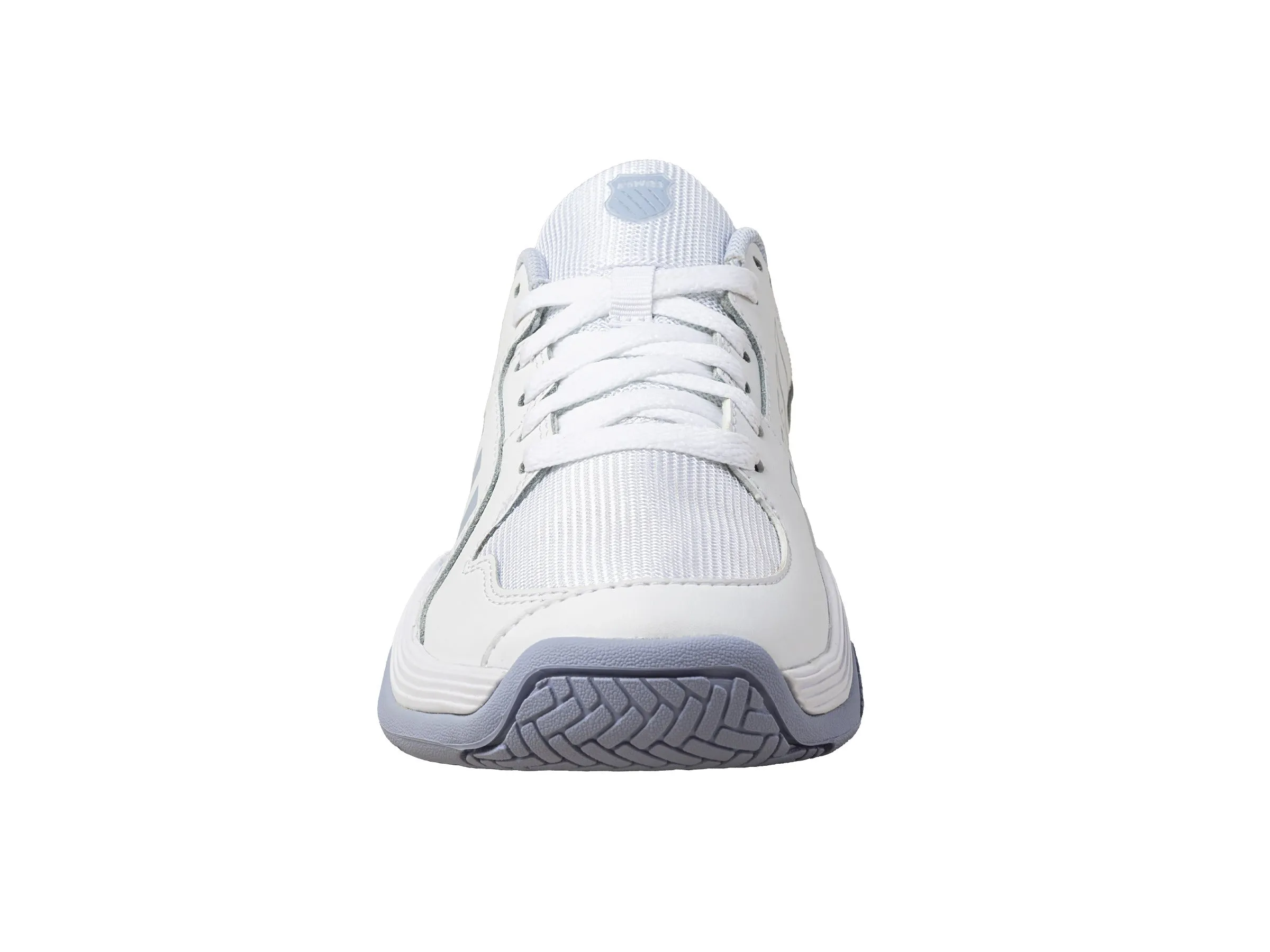 98552-958-M | COURT EXPRESS PICKLEBALL | WHITE/HEATHER/PEACH FUZZ Lace Up Tension Control