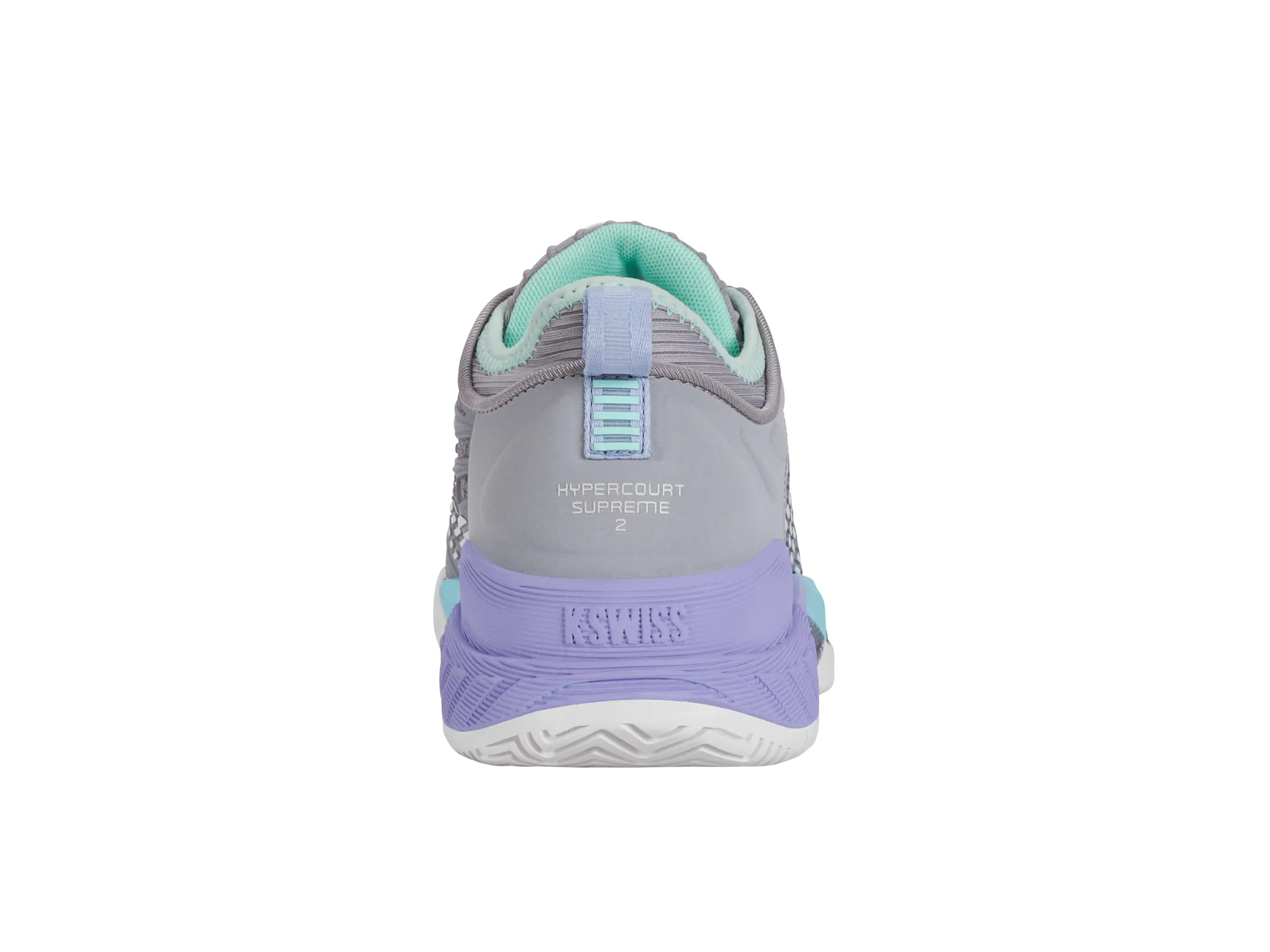 99071-052-M | HYPERCOURT SUPREME 2 | LILAC GRAY/NIMBUS CLOUD/NEON PURPLE Adjustable Lace Closure Style Base