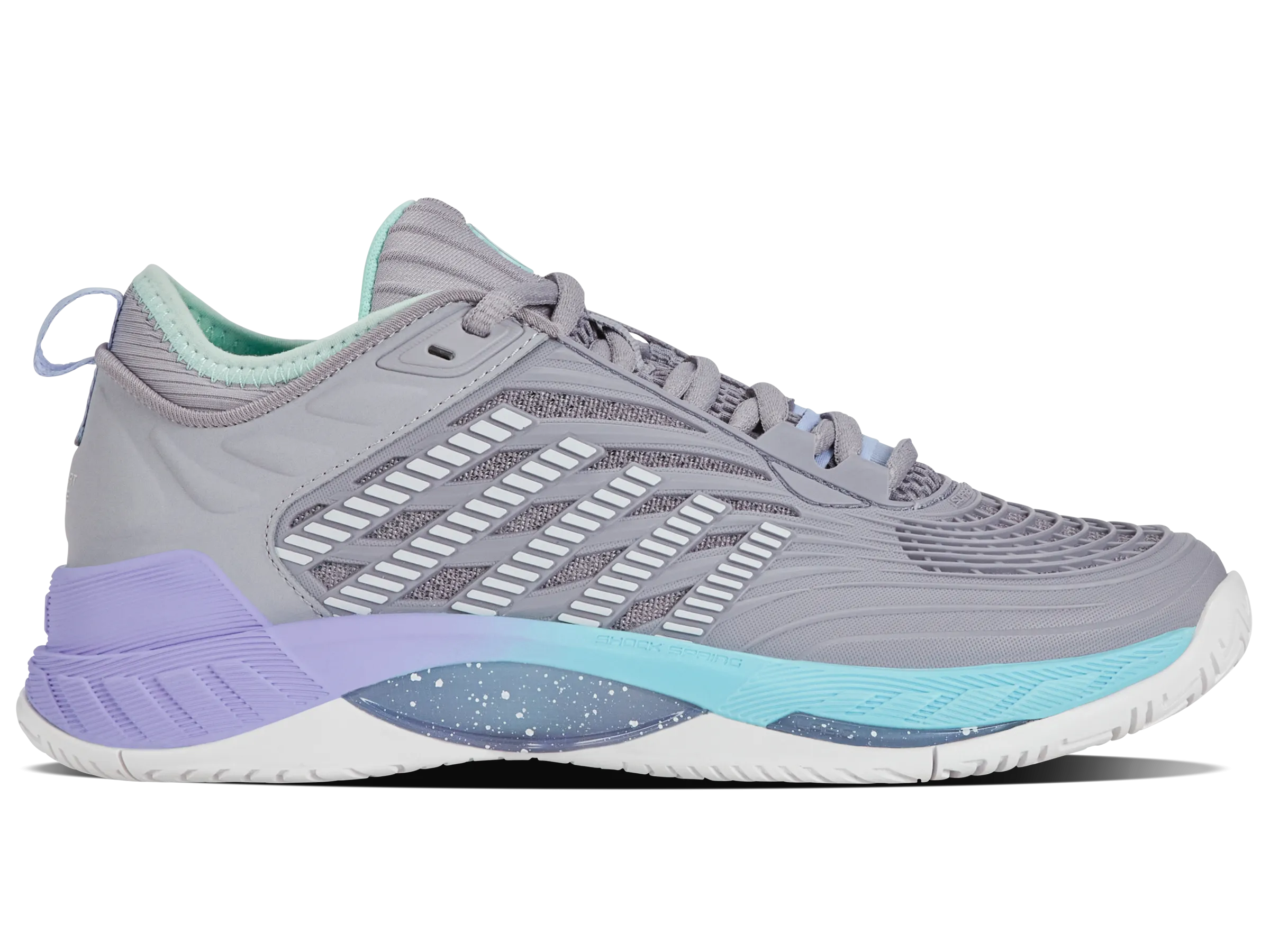99071-052-M | HYPERCOURT SUPREME 2 | LILAC GRAY/NIMBUS CLOUD/NEON PURPLE Hot Pick