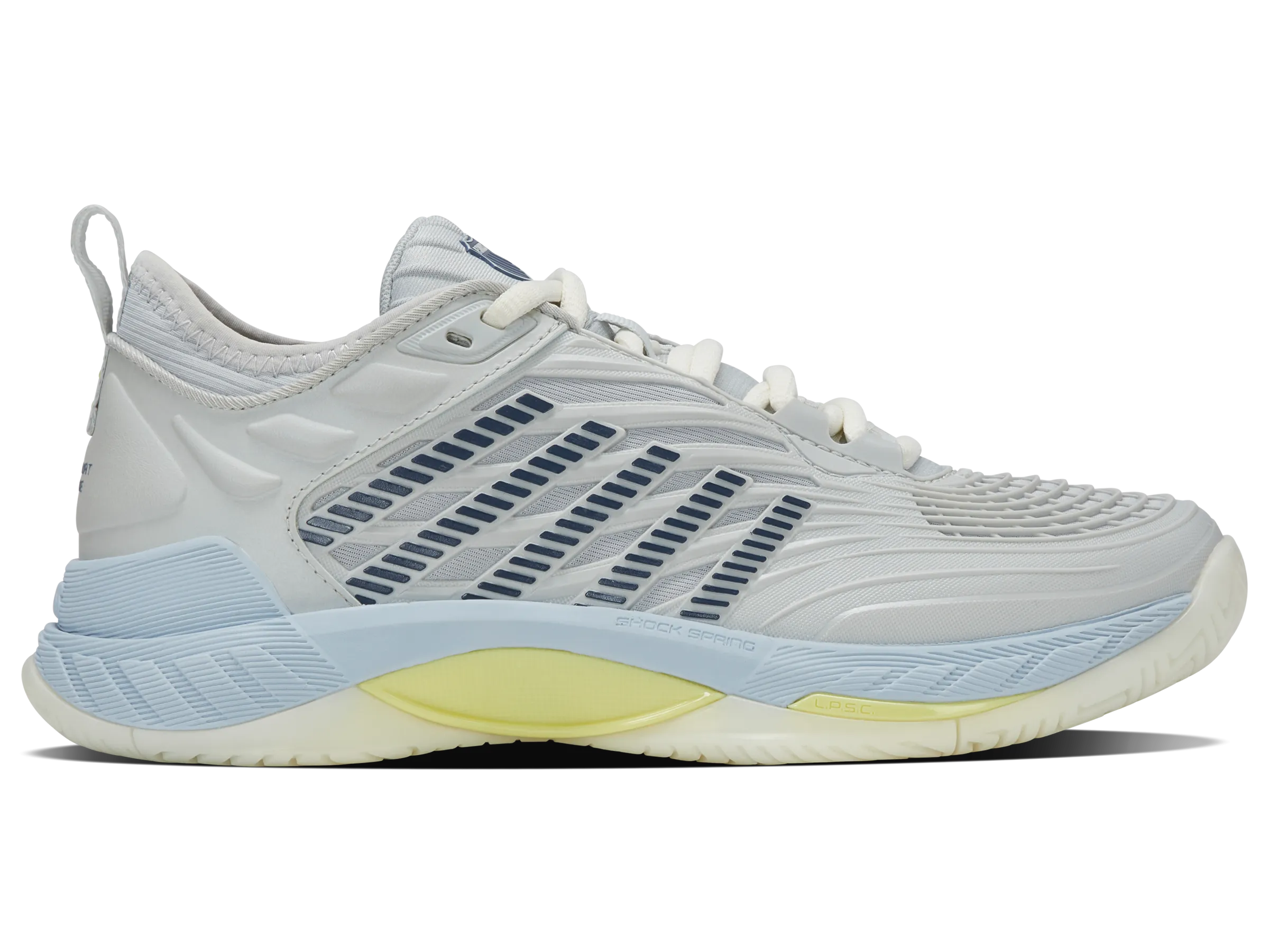 99071-407-M | HYPERCOURT SUPREME 2 | DAWN BLUE/BALLAD BLUE/BLANC DE BLANC Recycled Rubber Composite