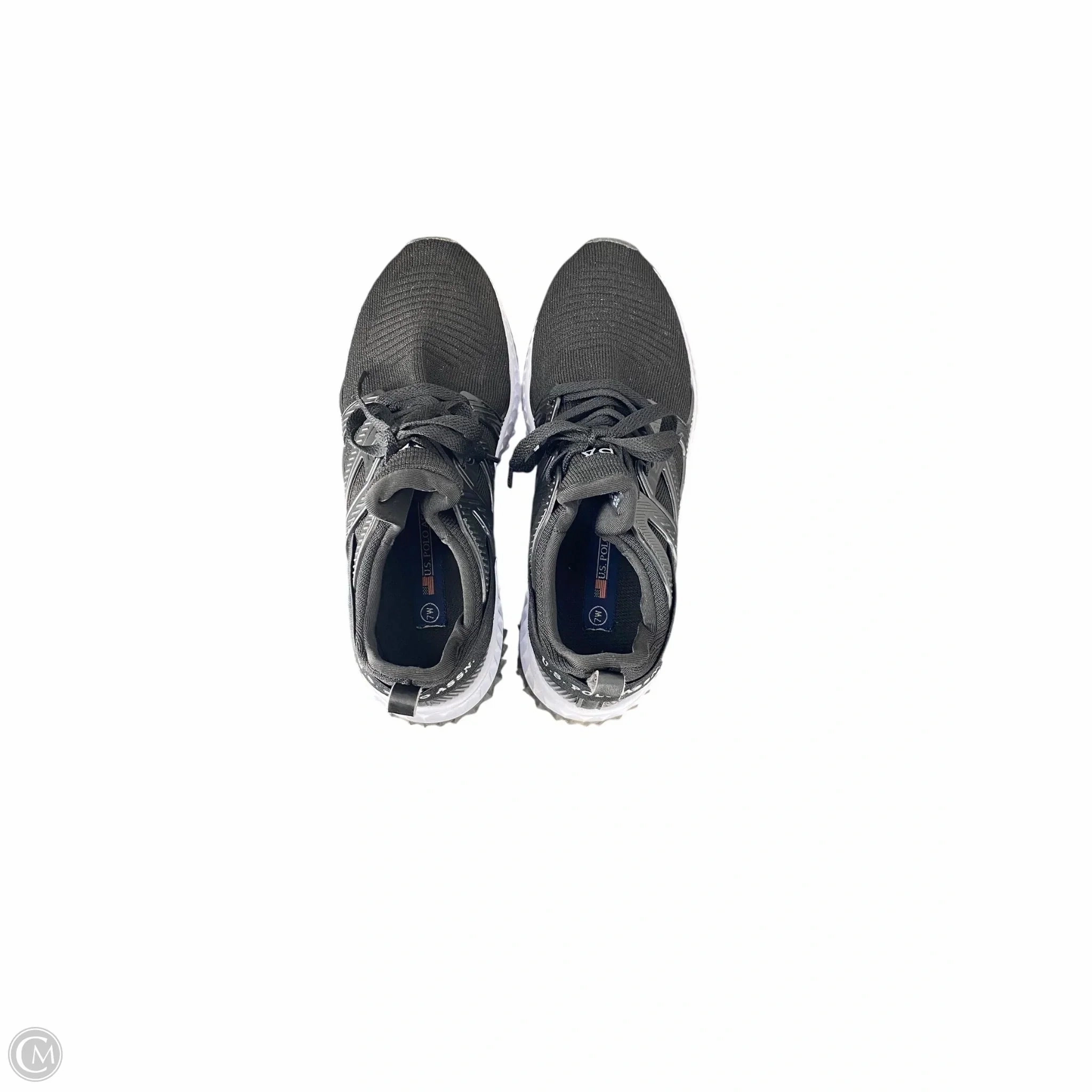 Shoes Sneakers By Us Polo Assoc In Black & Grey, Size: 7 Heat Dissipation Technology