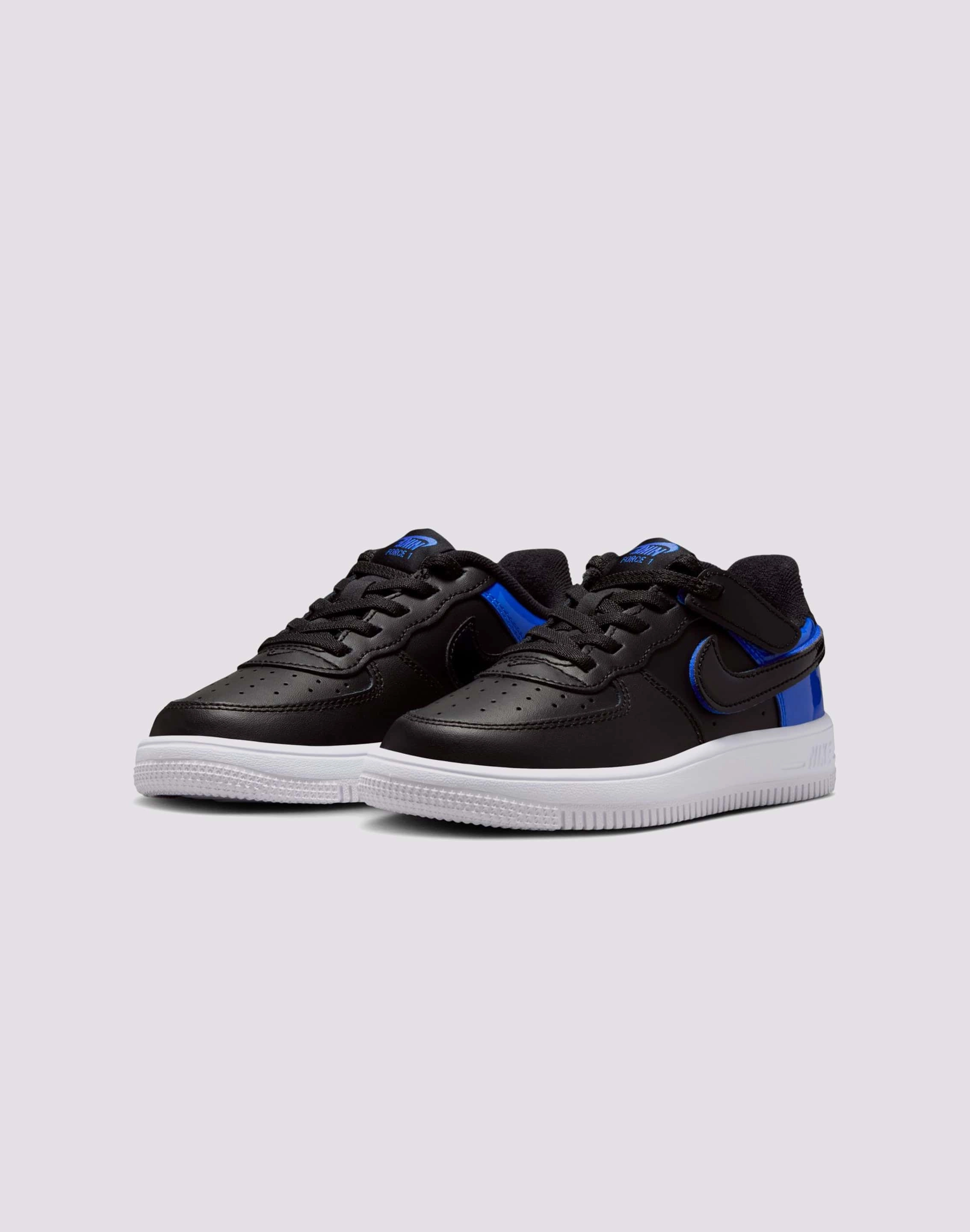 Nike Air Force 1 Low EasyOn Todddler Boys' "Black/Racer Blue/White" Heat Dissipating
