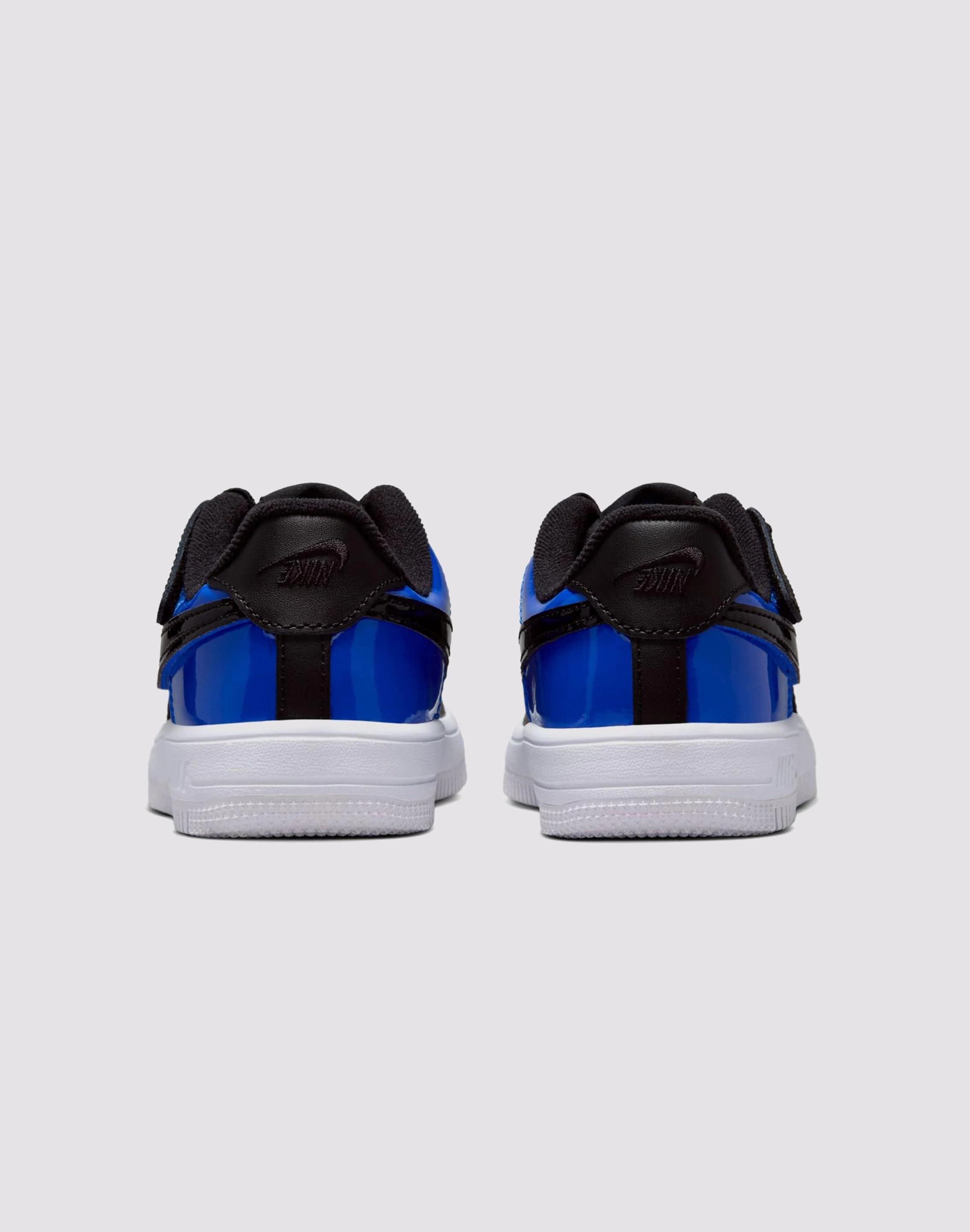 Nike Air Force 1 Low EasyOn Todddler Boys' "Black/Racer Blue/White" Teenagers' wear Extra Traction