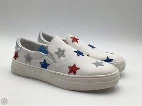 Shoes Sneakers By Matisse In Blue & Red & White, Size: 8 Slip Resistant Tread