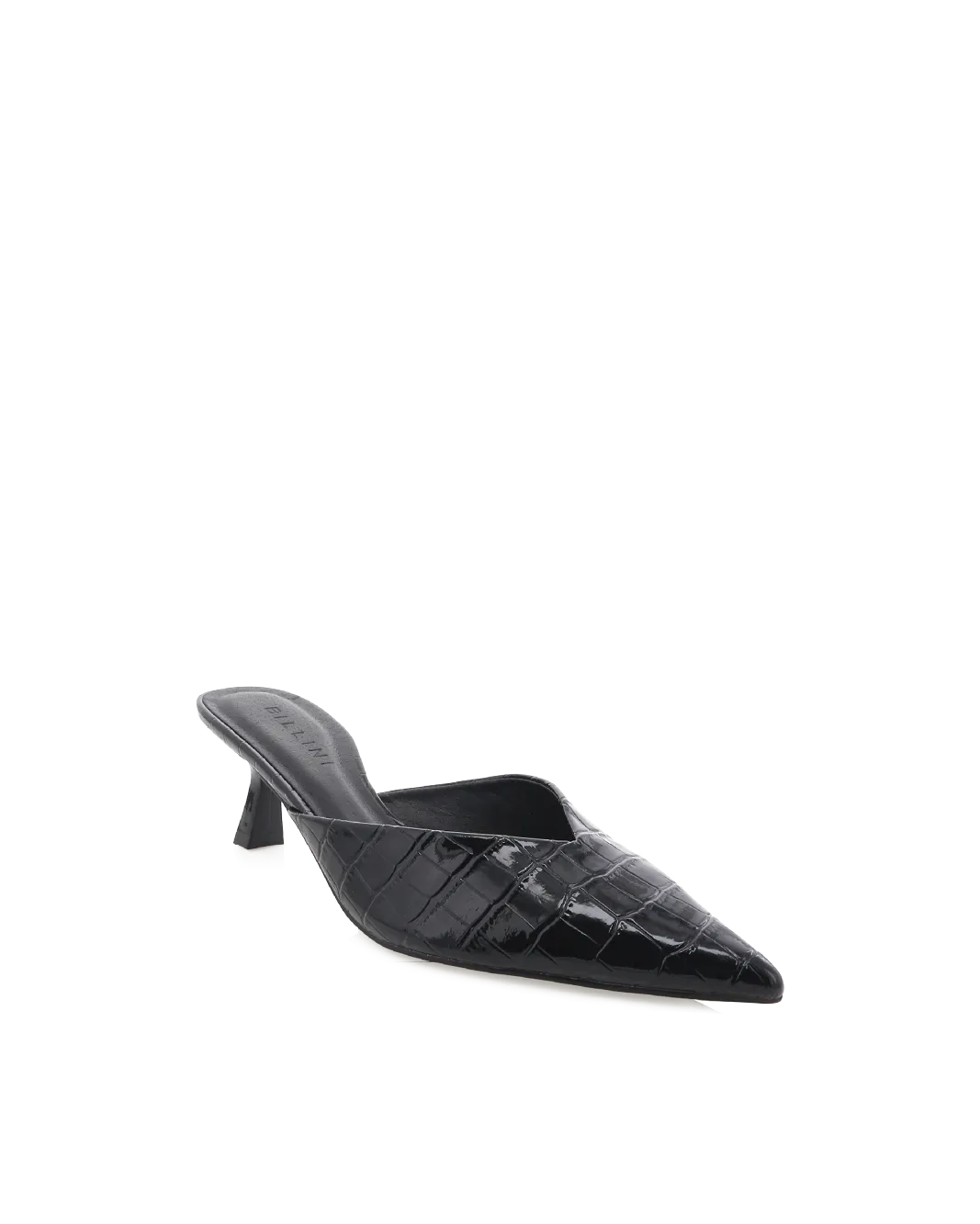 Love Glow Seamless Inner Construction ADELE - BLACK PATENT CROC