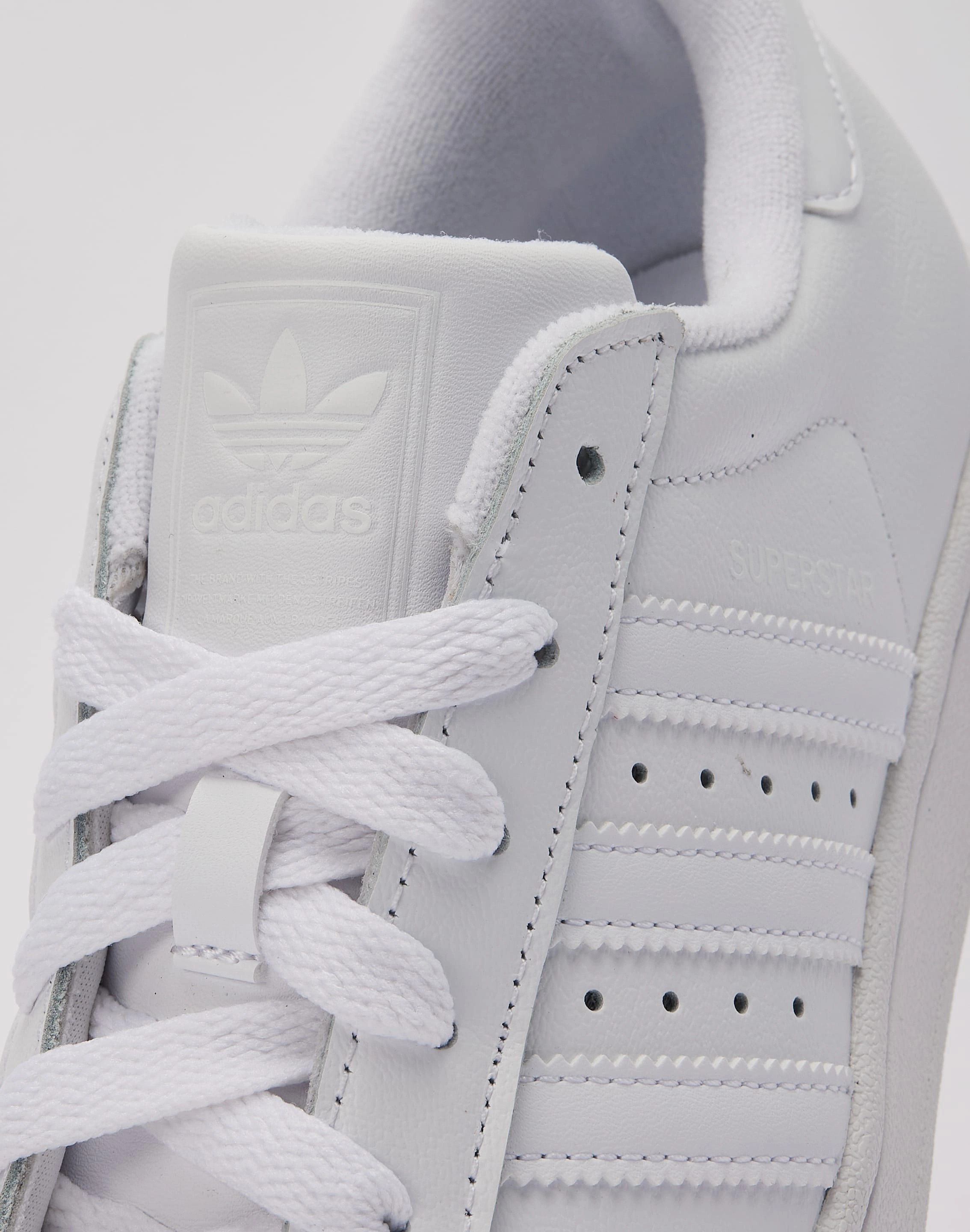 Boys' specific shoes SnugFit Adidas Superstar II Grade-School