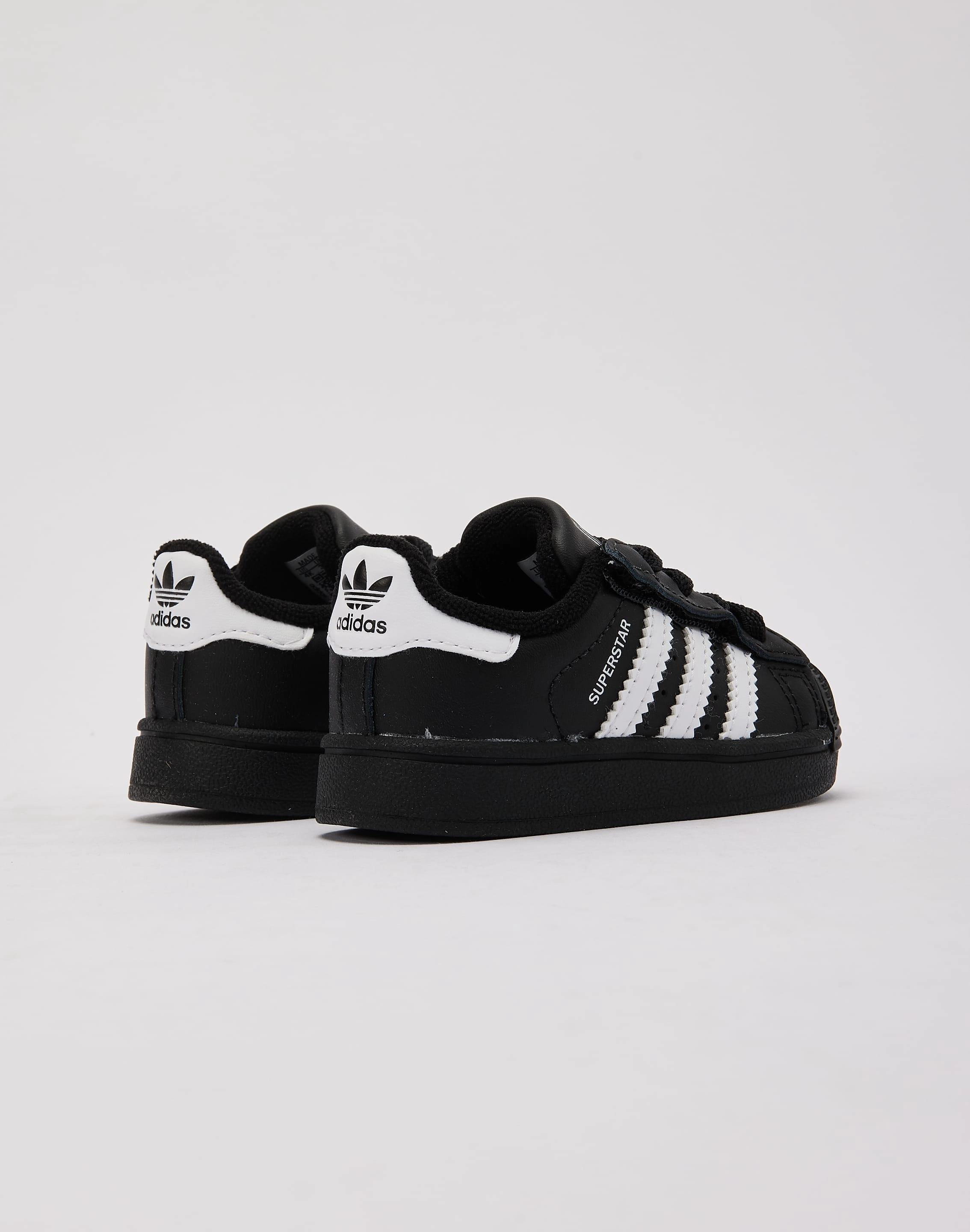 Washable Construction Flexible Sole Adidas Superstar II Toddler