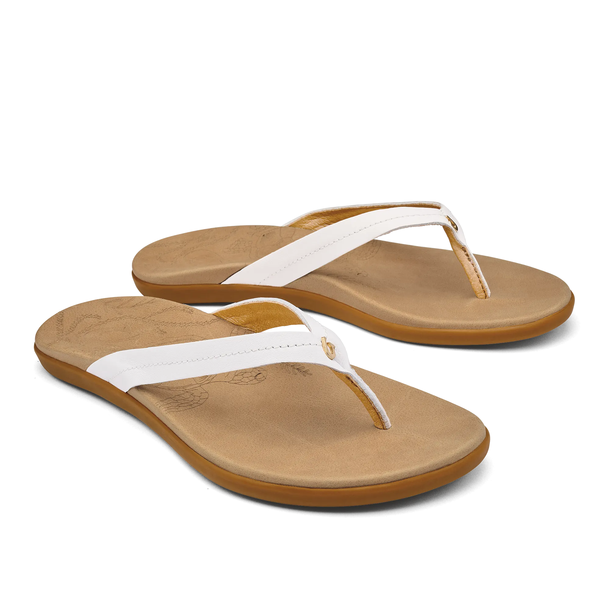 Honu - Bright White / Golden Sand Durable Outdoor Shoes Trend Alert
