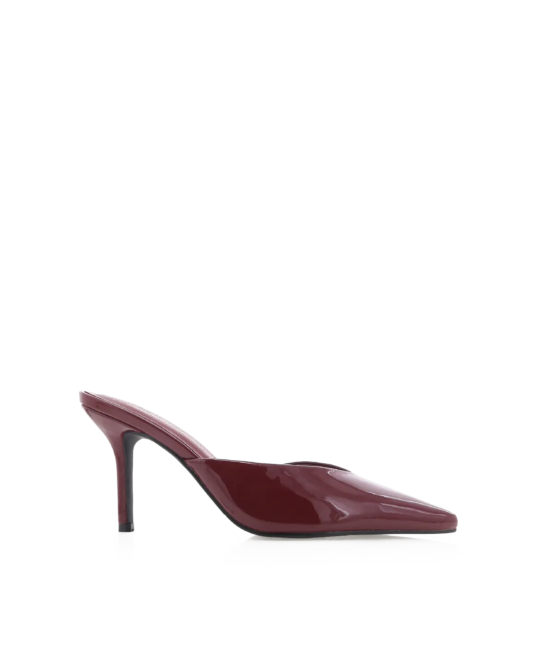 KAREY - CHERRY RED PATENT heel cup