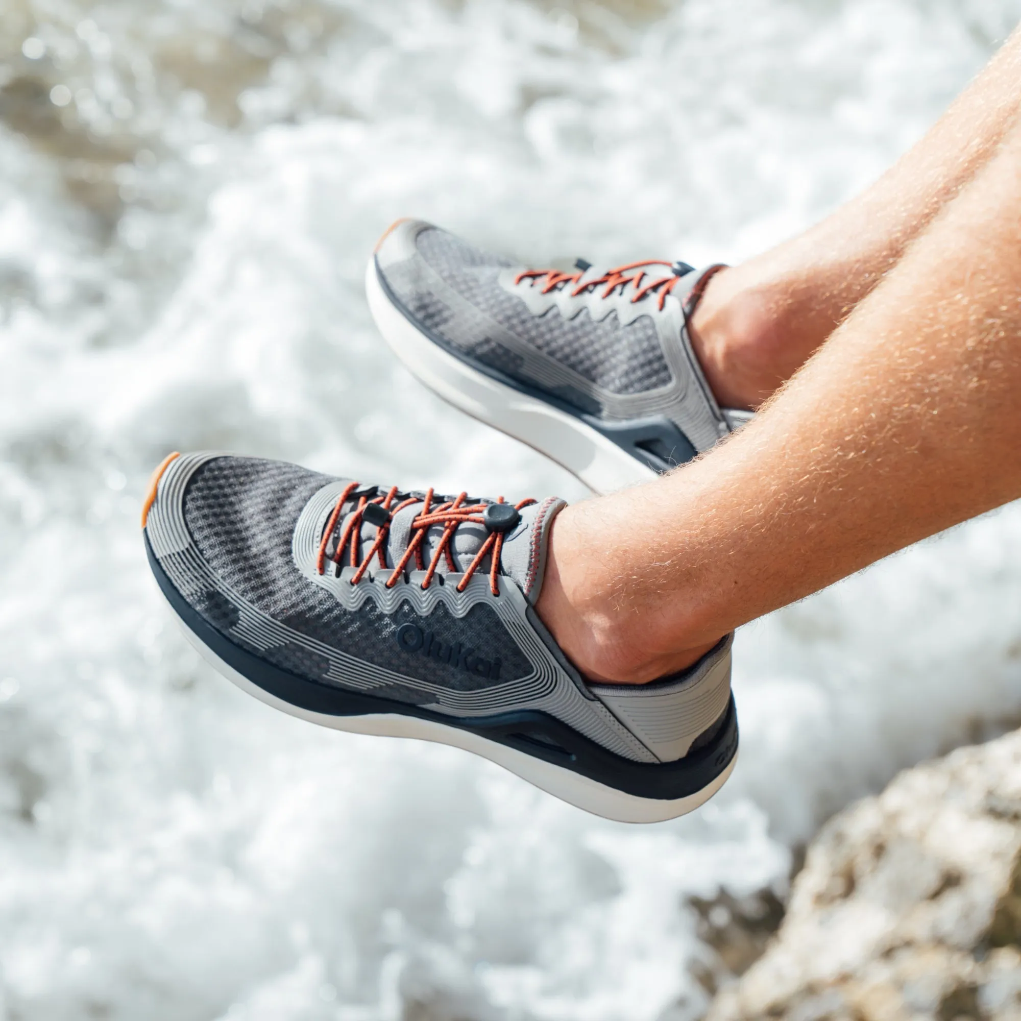 Ahi - Rock / Ash orthopedic Tech Glow