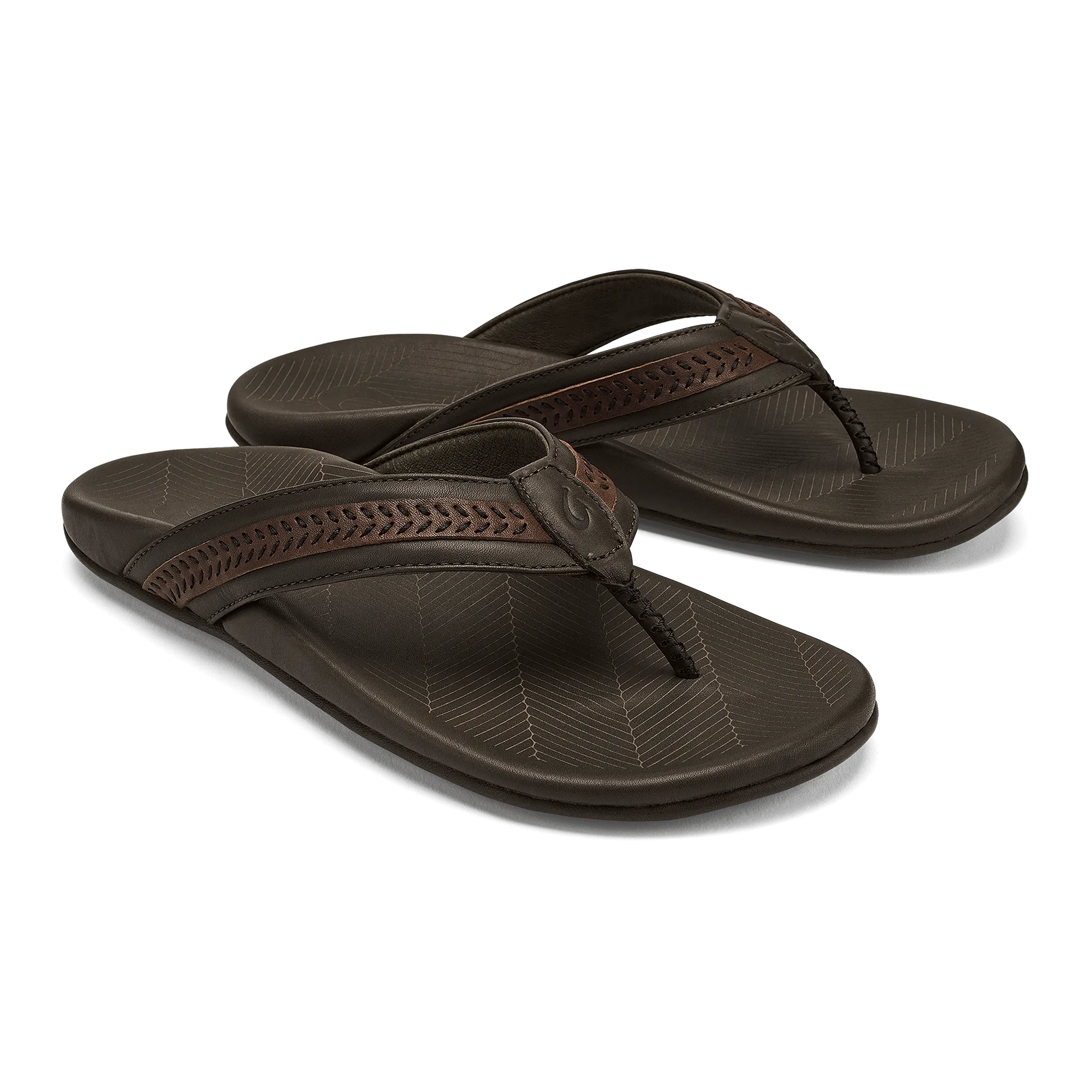 Heel Freedom Elastic Strap Aho  -  Dark Wood