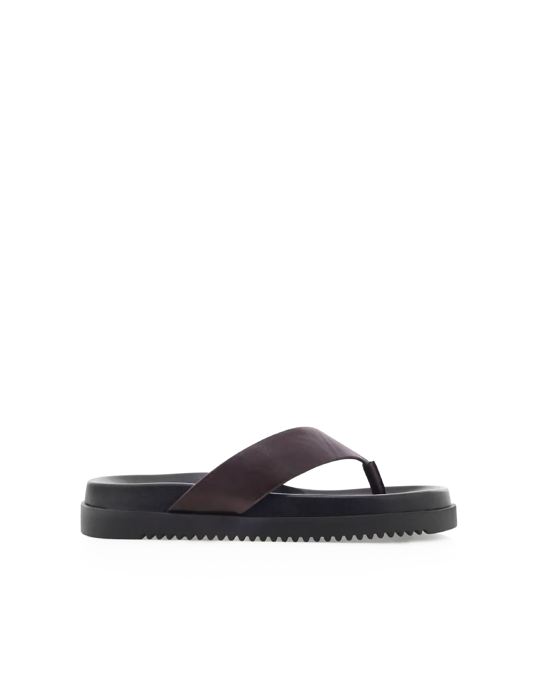 Footbed Massage Nodes Ergonomic Contour Shape AILA - DARK CACAO