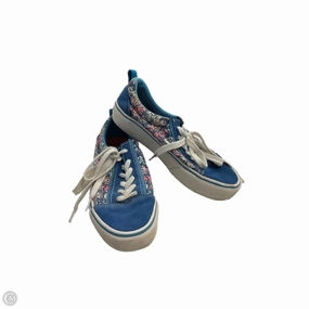 Shoes Sneakers By Bobs In Blue, Size: 8 Comfort Benefit Neutral Stability Base
