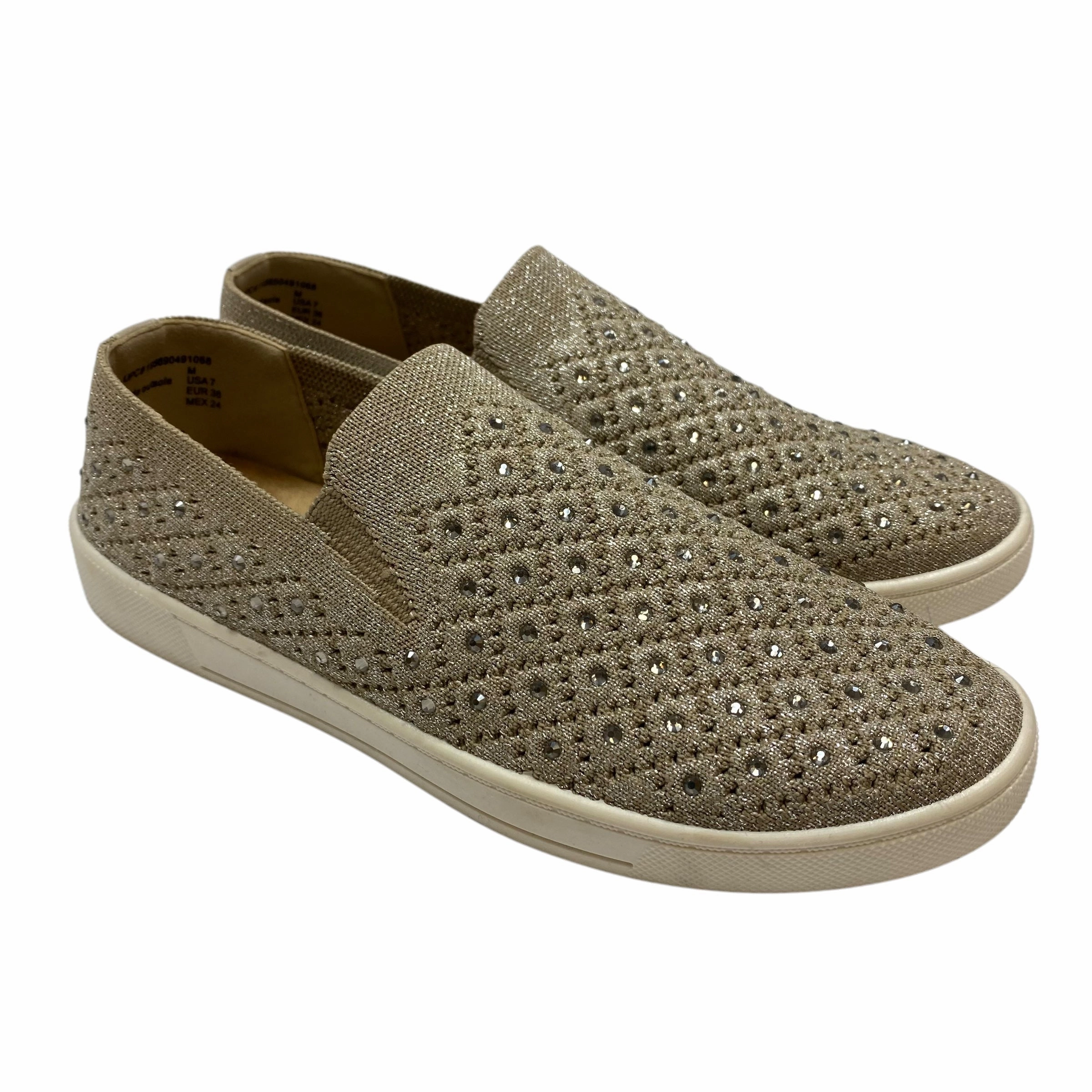 Shoes Sneakers By White Mountain In Gold, Size: 7 Work Travel