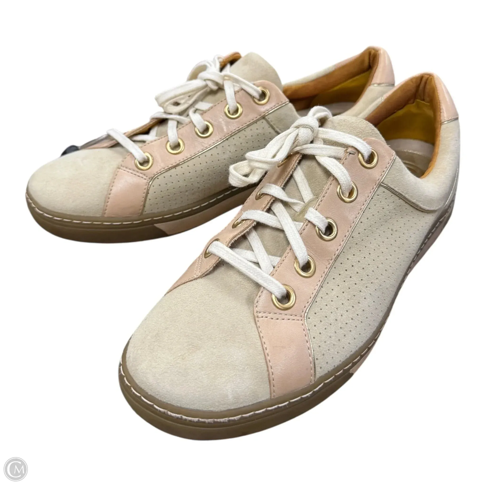 Comfort Reinforcement Shoes Sneakers By Cole-haan In Beige, Size: 8.5