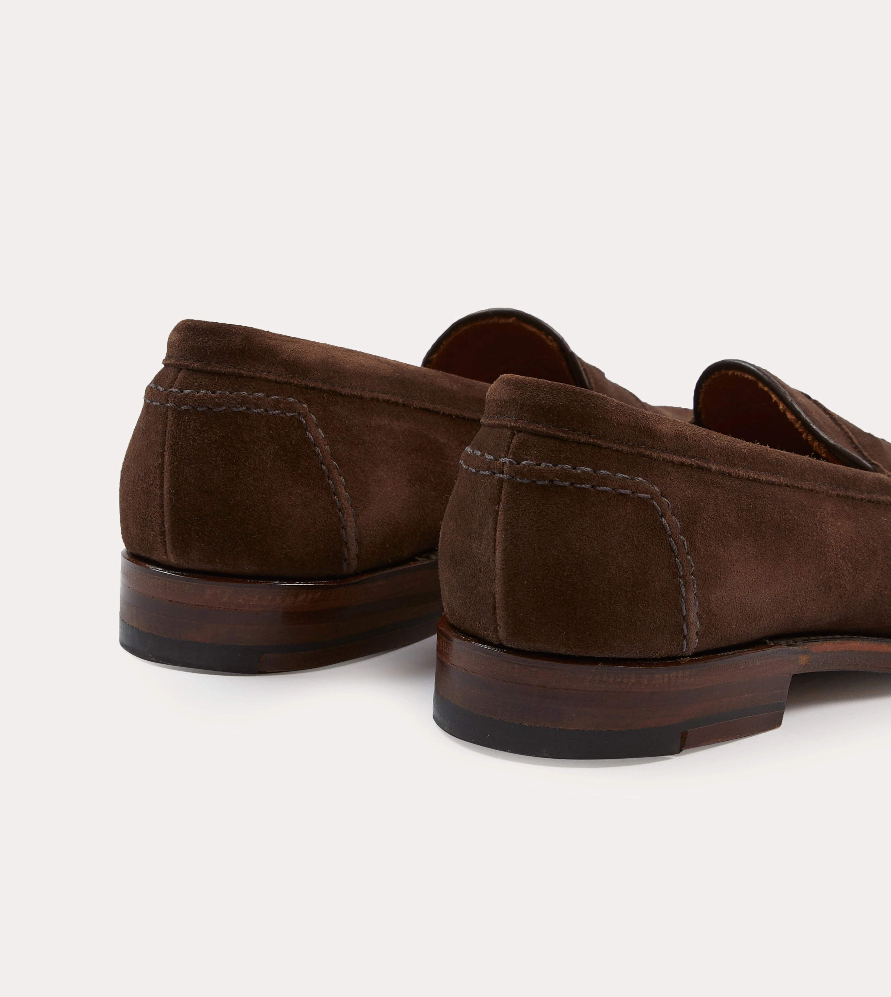All Season Alden Brown Suede Penny Loafer