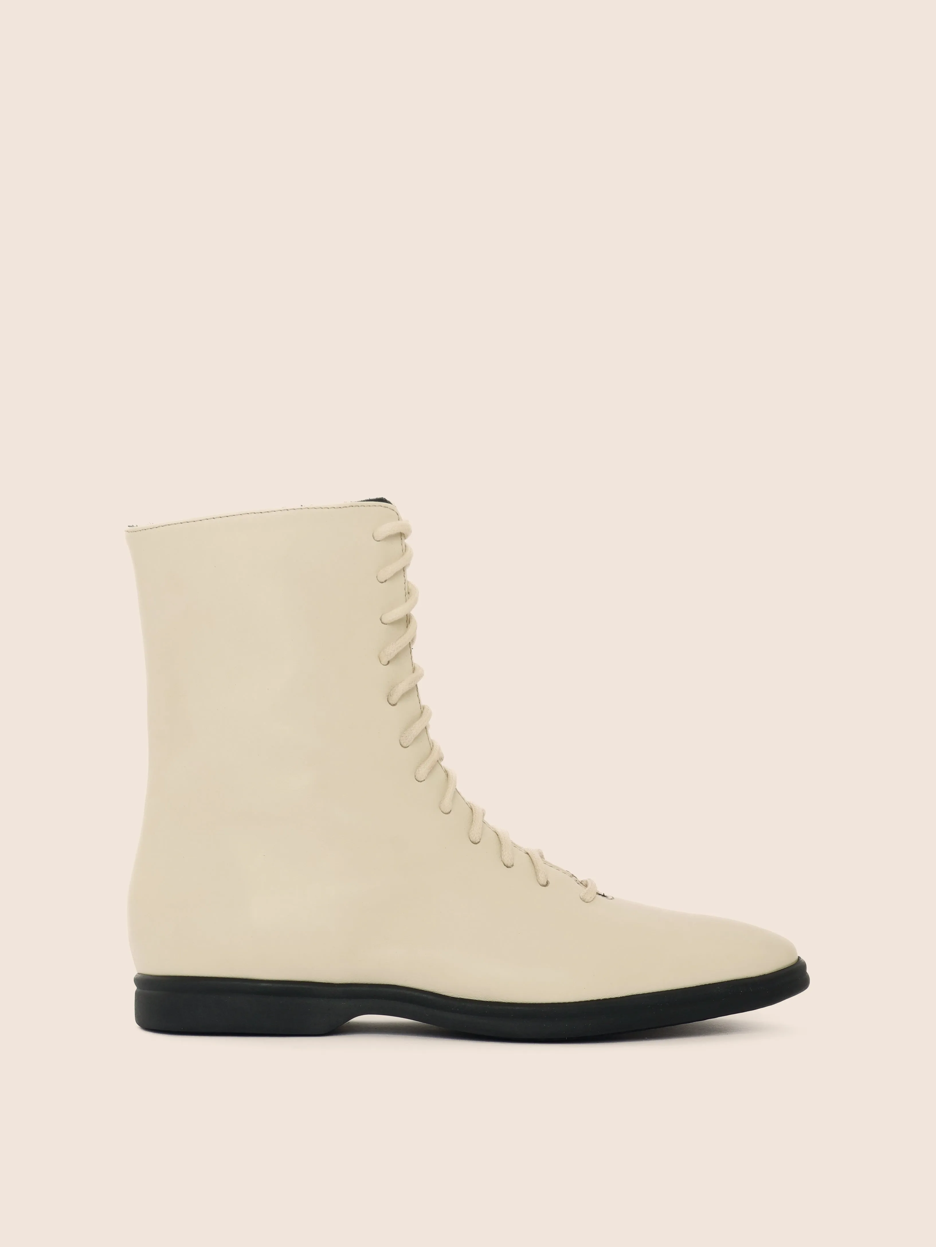 Palermo Cream Boot Protective Finish Rough Terrain