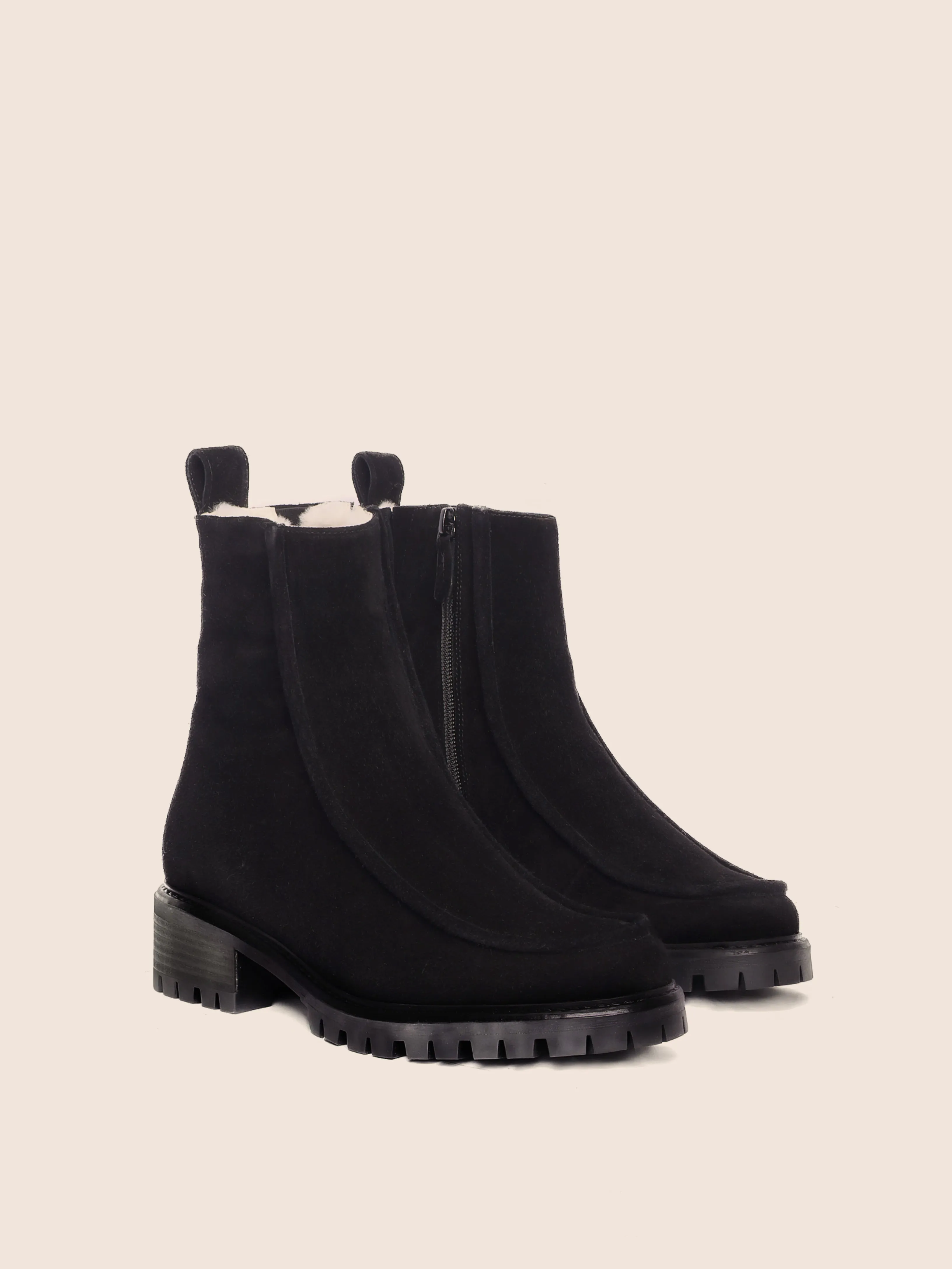 Vigo Black Suede Lined Boot Ultimate Style Frost Season