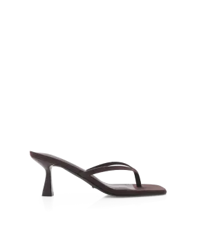 XAMI - DARK CACAO SUEDE Heel Stabilizer synthetic leather