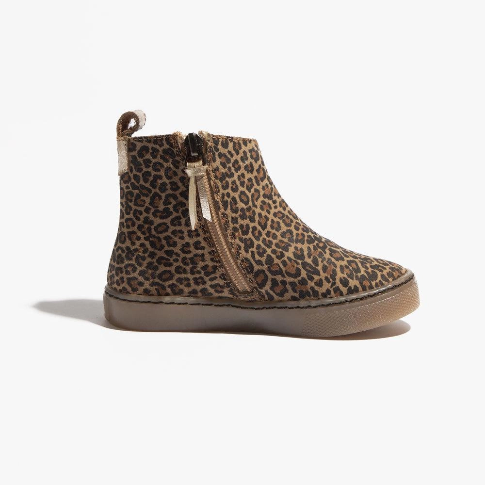 Trail Look Micro Leopard Chelsea Boot Sneaker