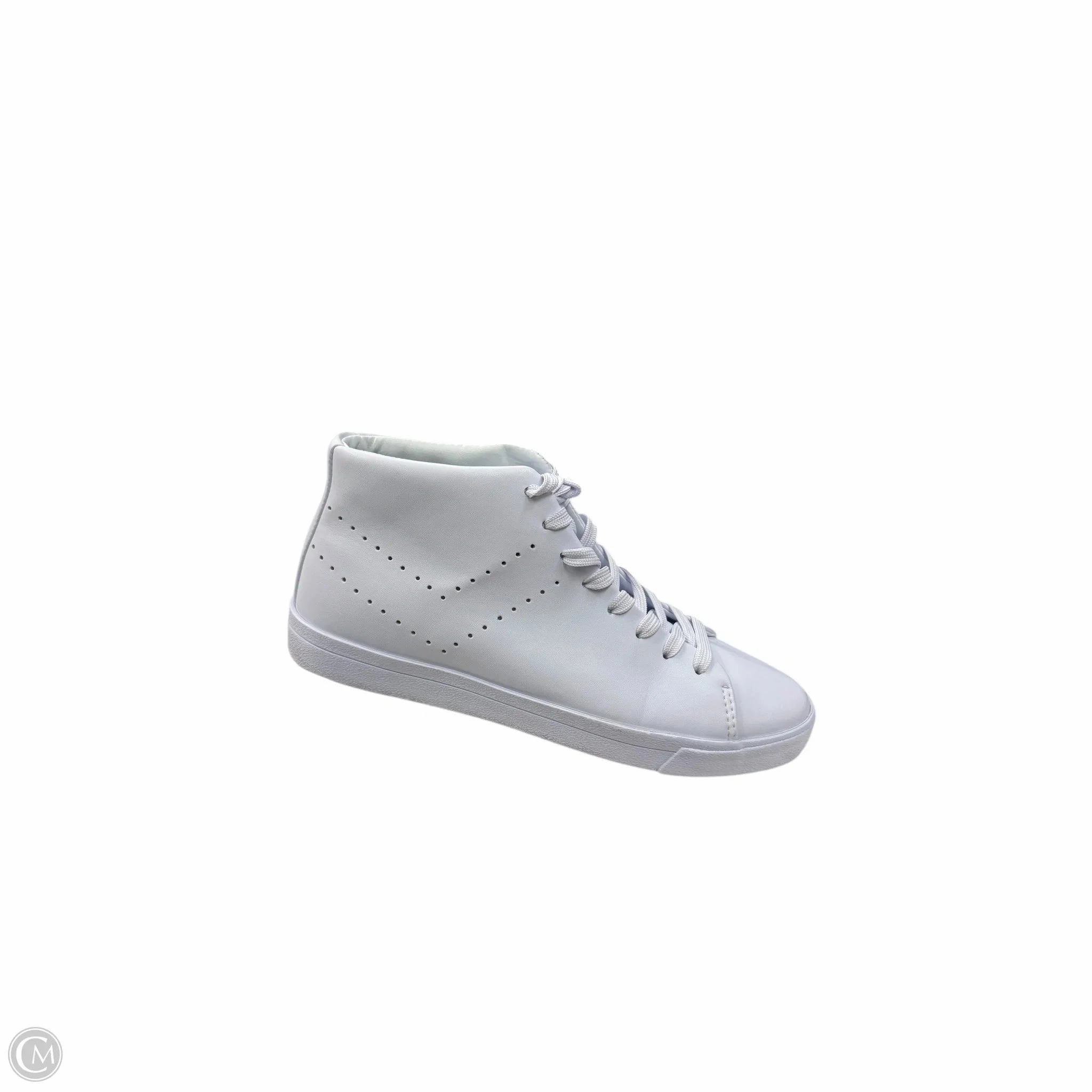 Collar Padding Shoes Sneakers By Clothes Mentor In White, Size: 10