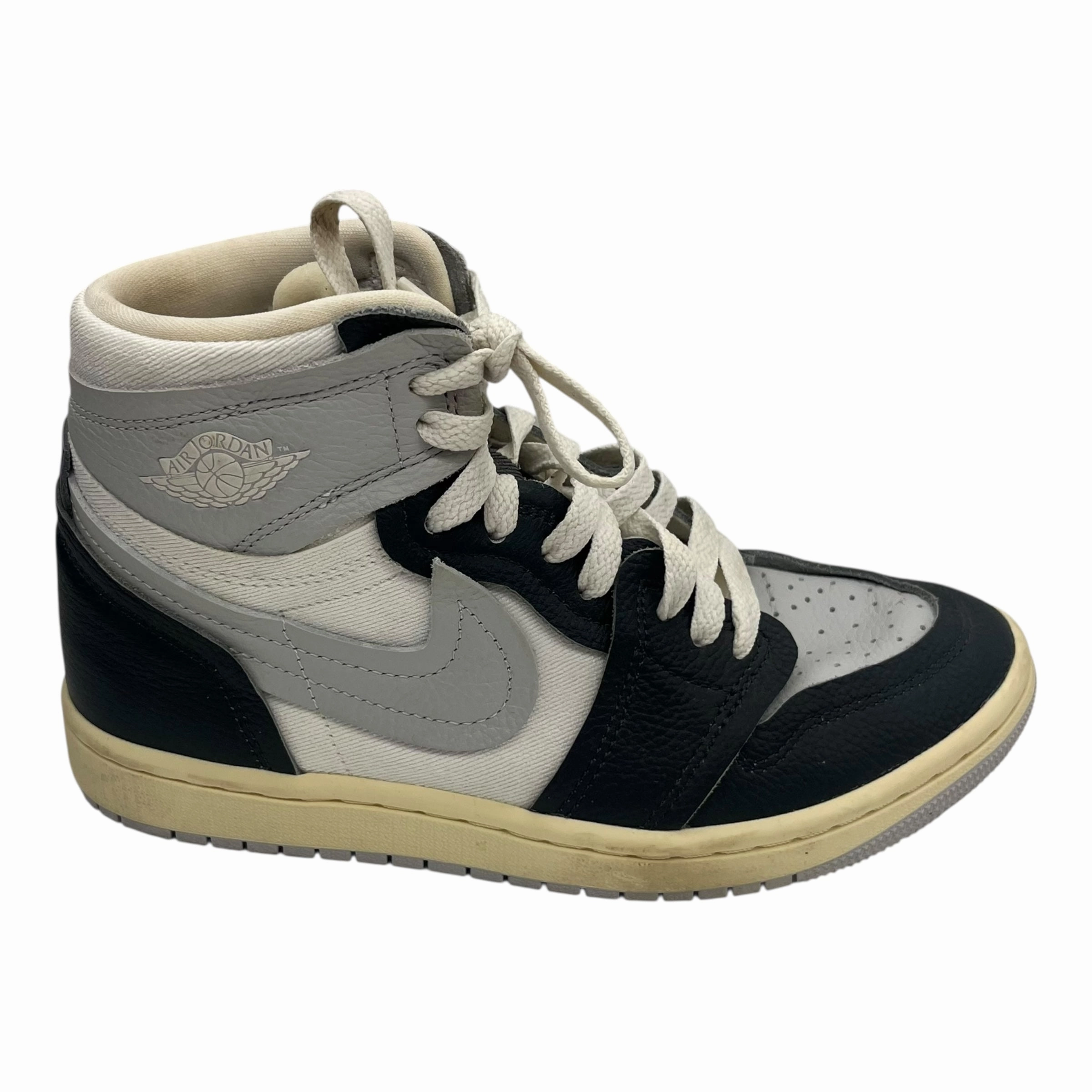 Shoes Sneakers By Nike In Black & Grey, Size:6 Stitched Toe Box
