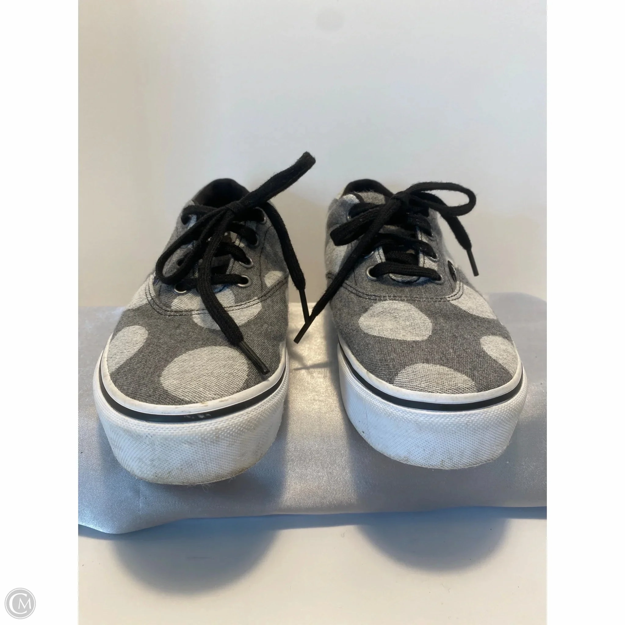 Shoes Sneakers By Vans In Grey, Size: 7.5 Smooth Siding Quick   Drying