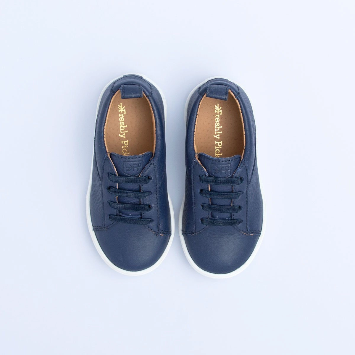 Navy Classic Lace Up Sneaker Stability Heel Counter