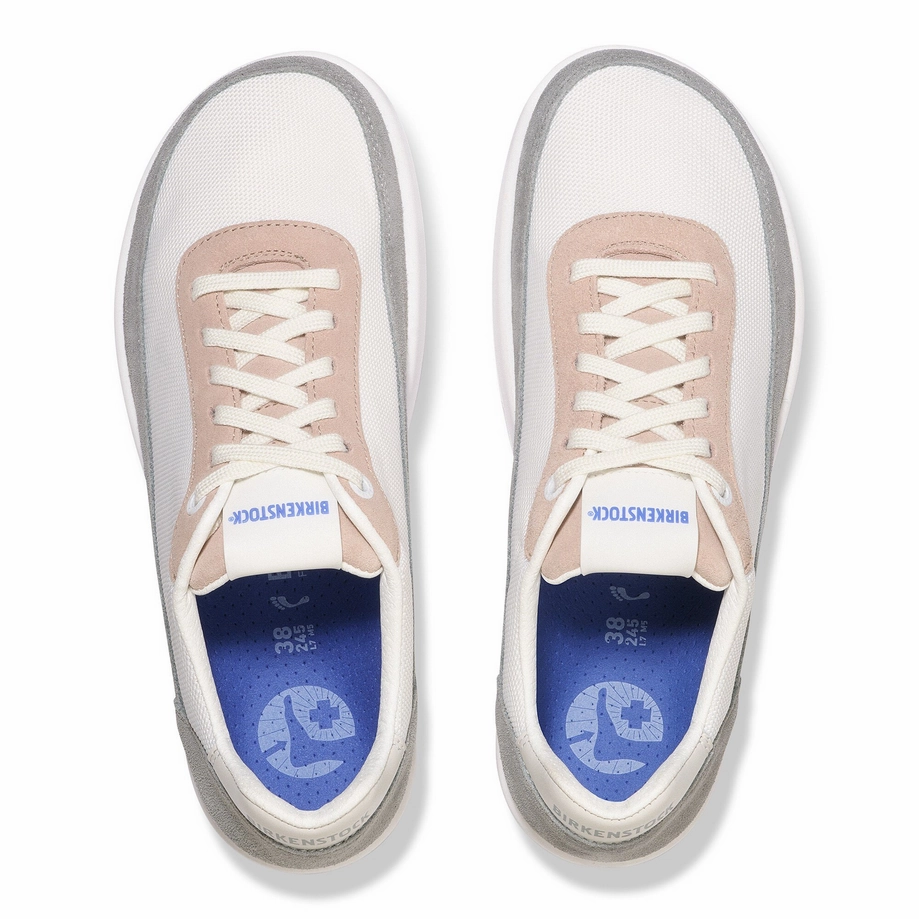 Birkenstock Women's Honnef City Sneaker - Light Rose/Sage Timeless Comfort Slides Adjustable Straps