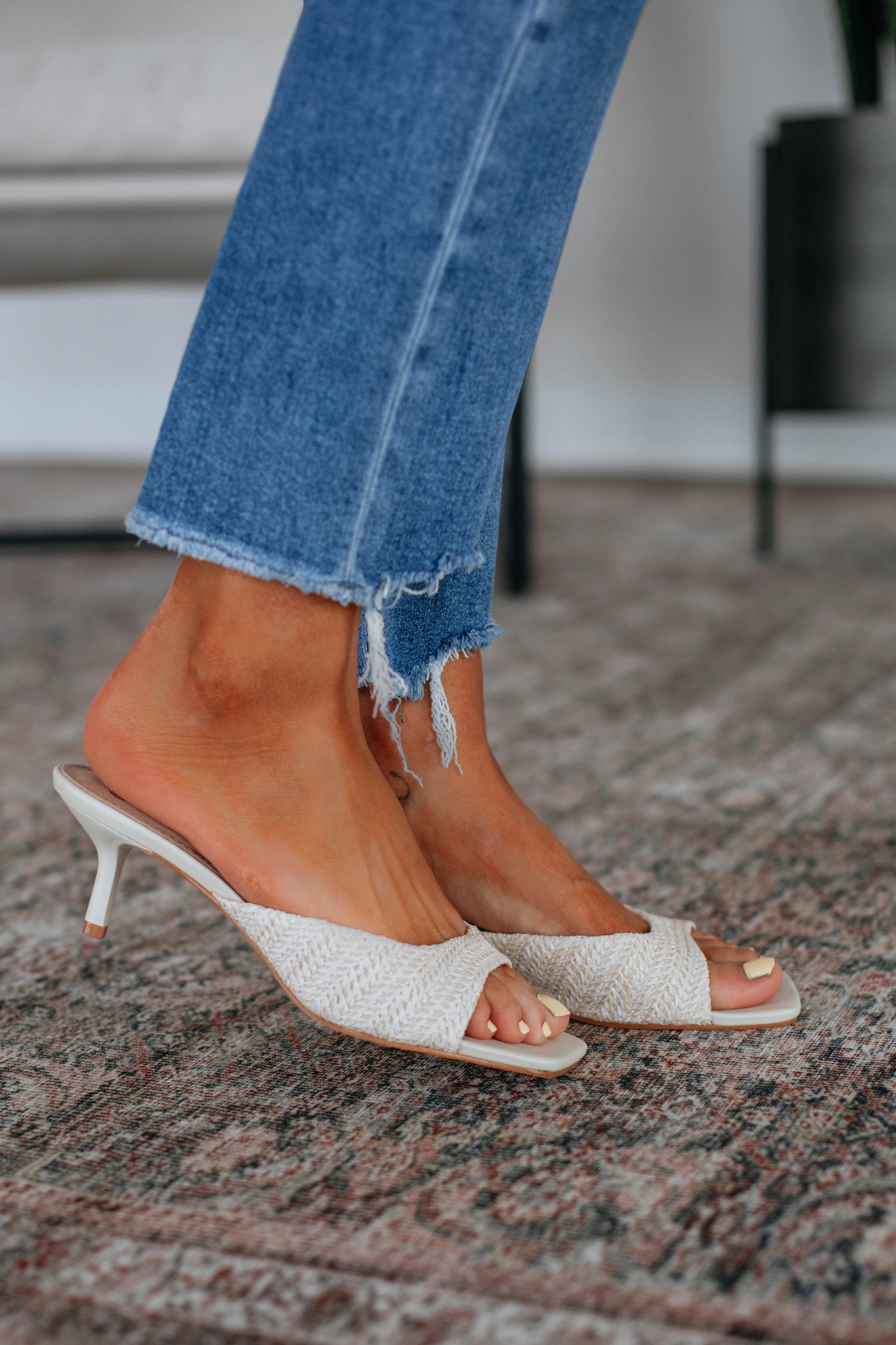 Slip On Always All Mine Heels - Natural