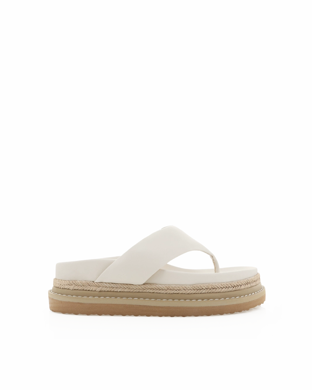 AMAYA - BONE Relaxed Summer Footwear